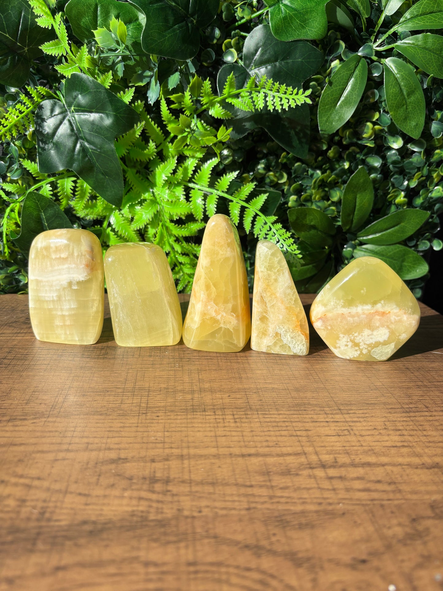Lemon Calcite Freeforms