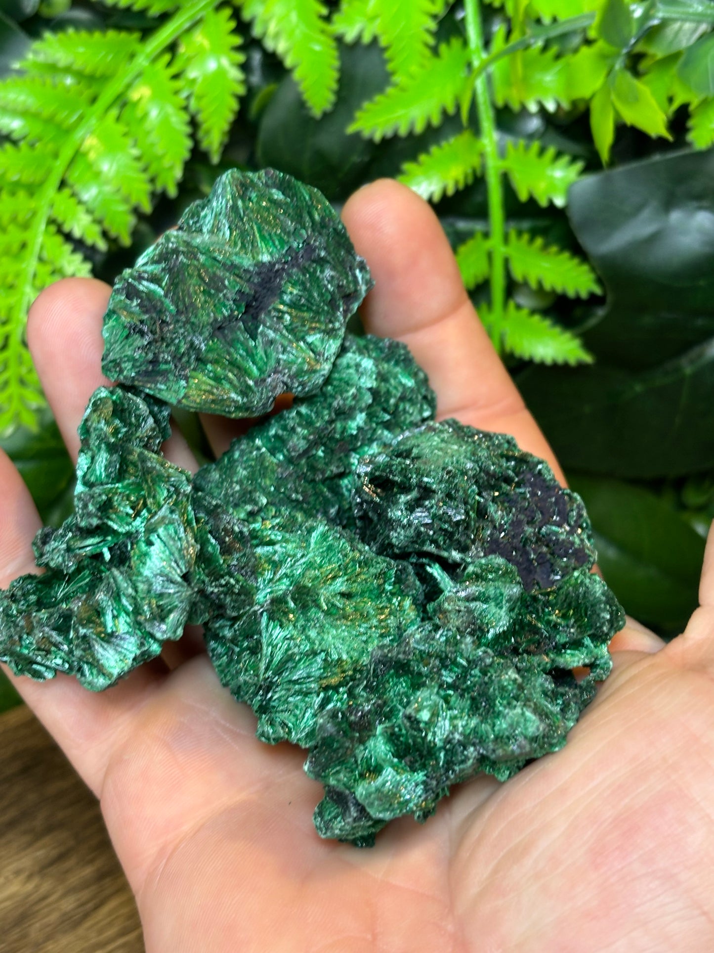 Fibrous Malachite