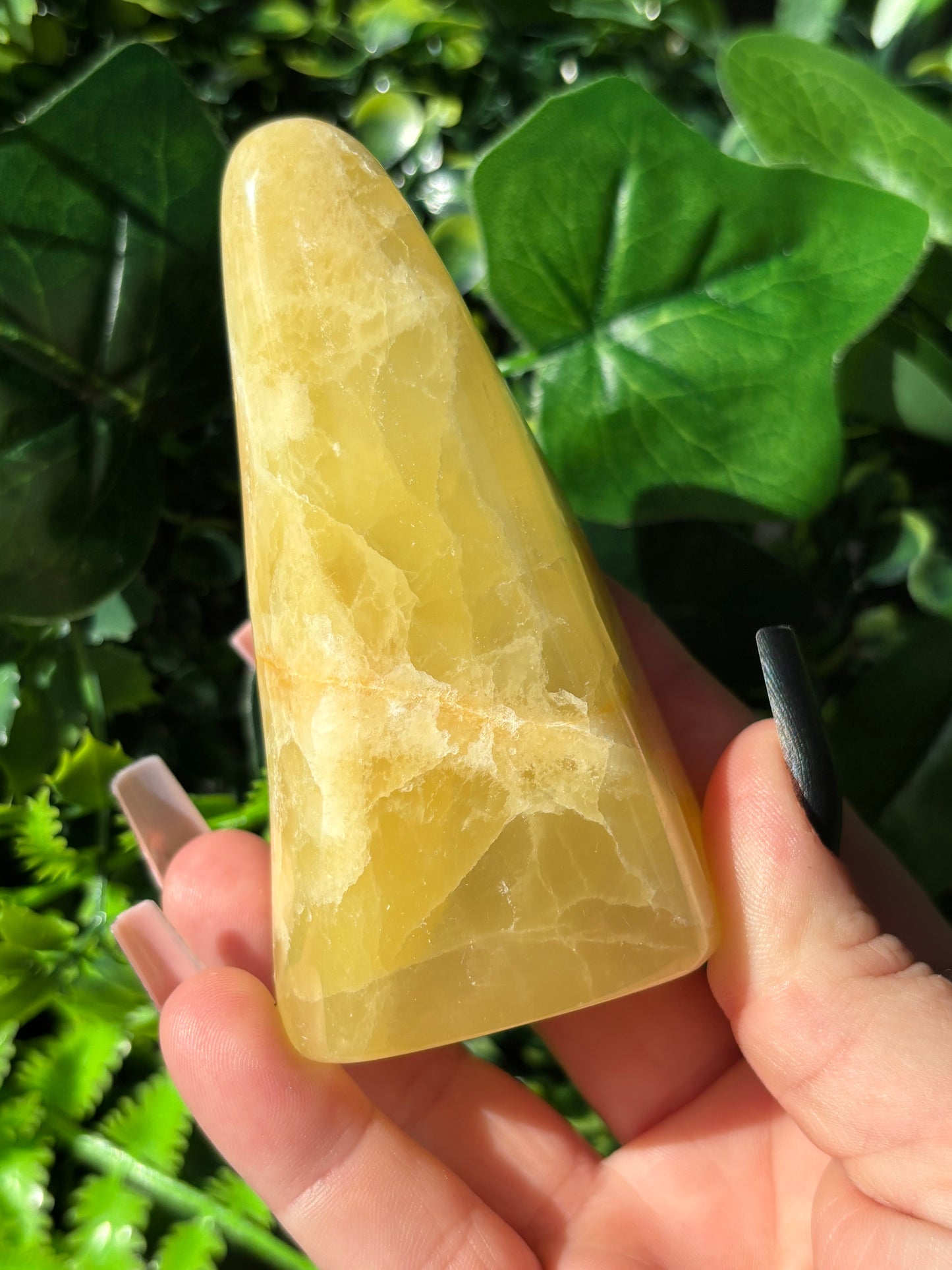 Lemon Calcite Freeforms
