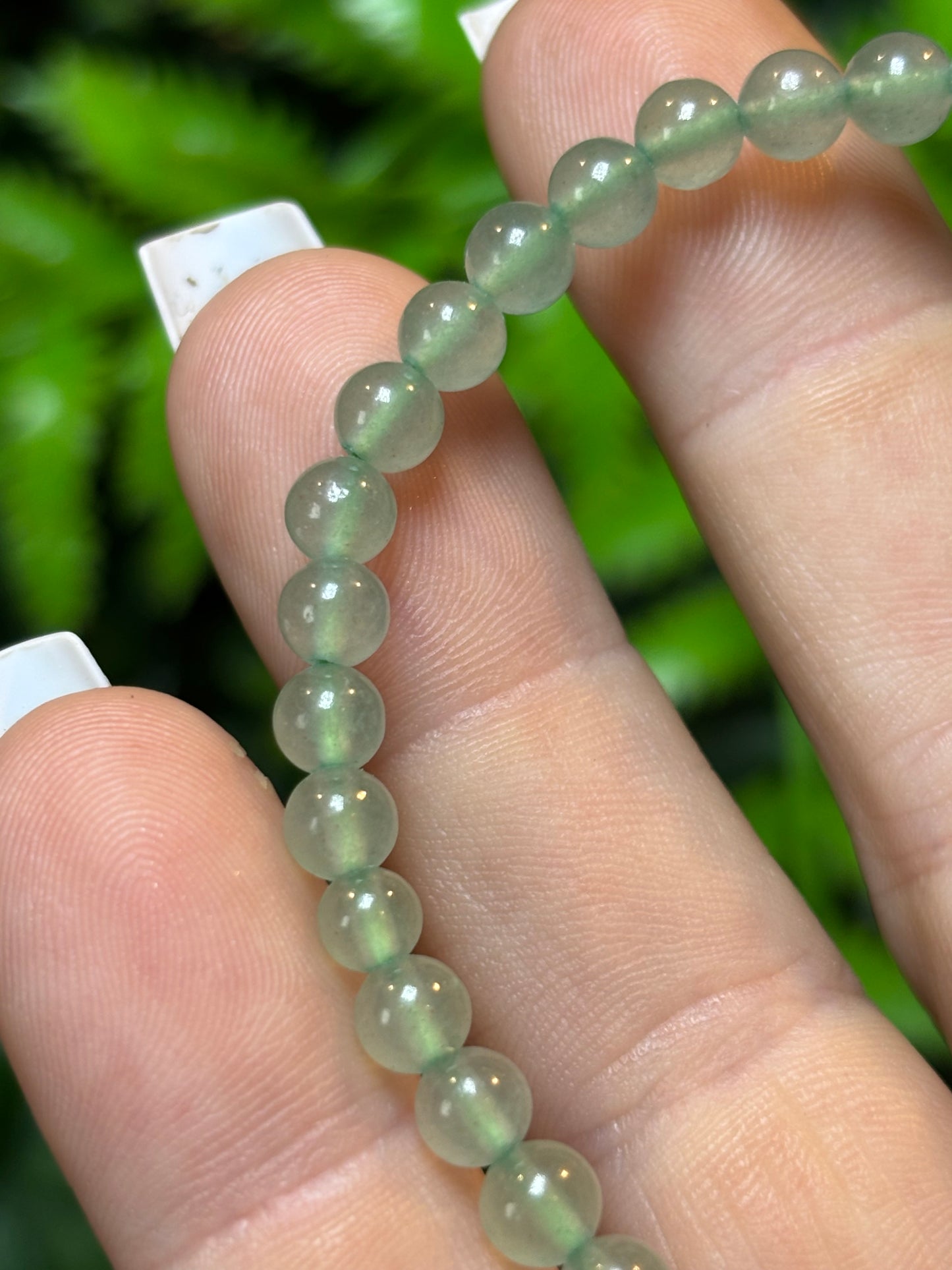 Green Aventurine beaded bracelet - 4mm
