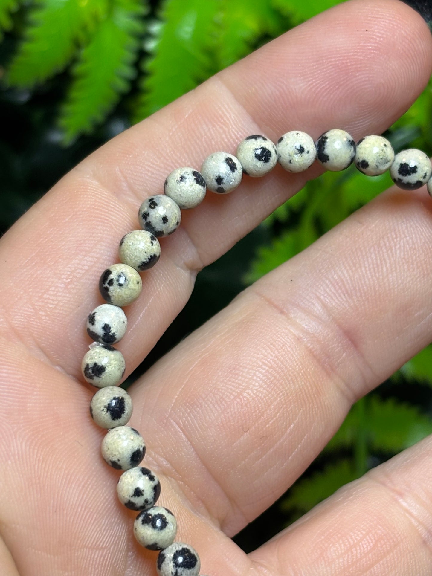 4mm beaded bracelets - elasticated - stackable - various