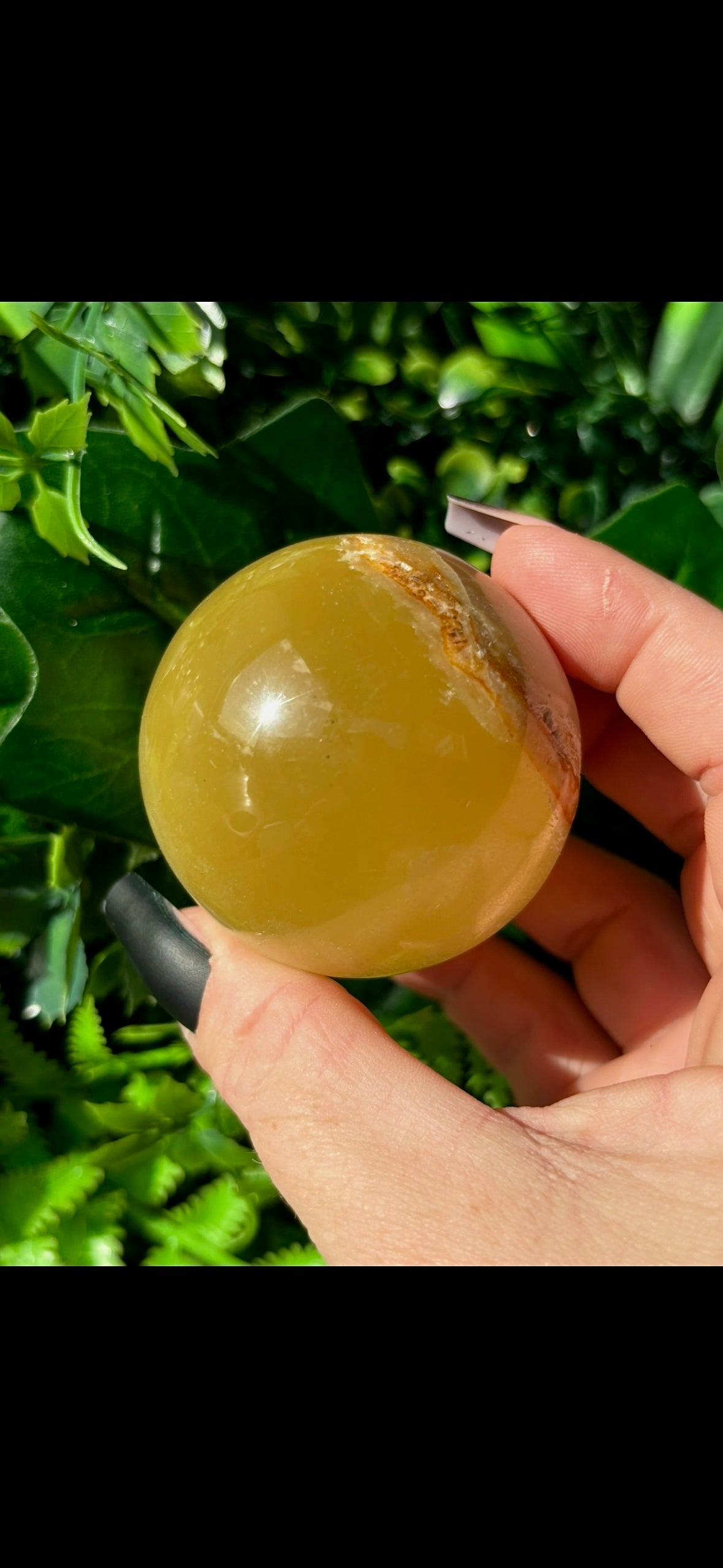 Lemon Calcite spheres
