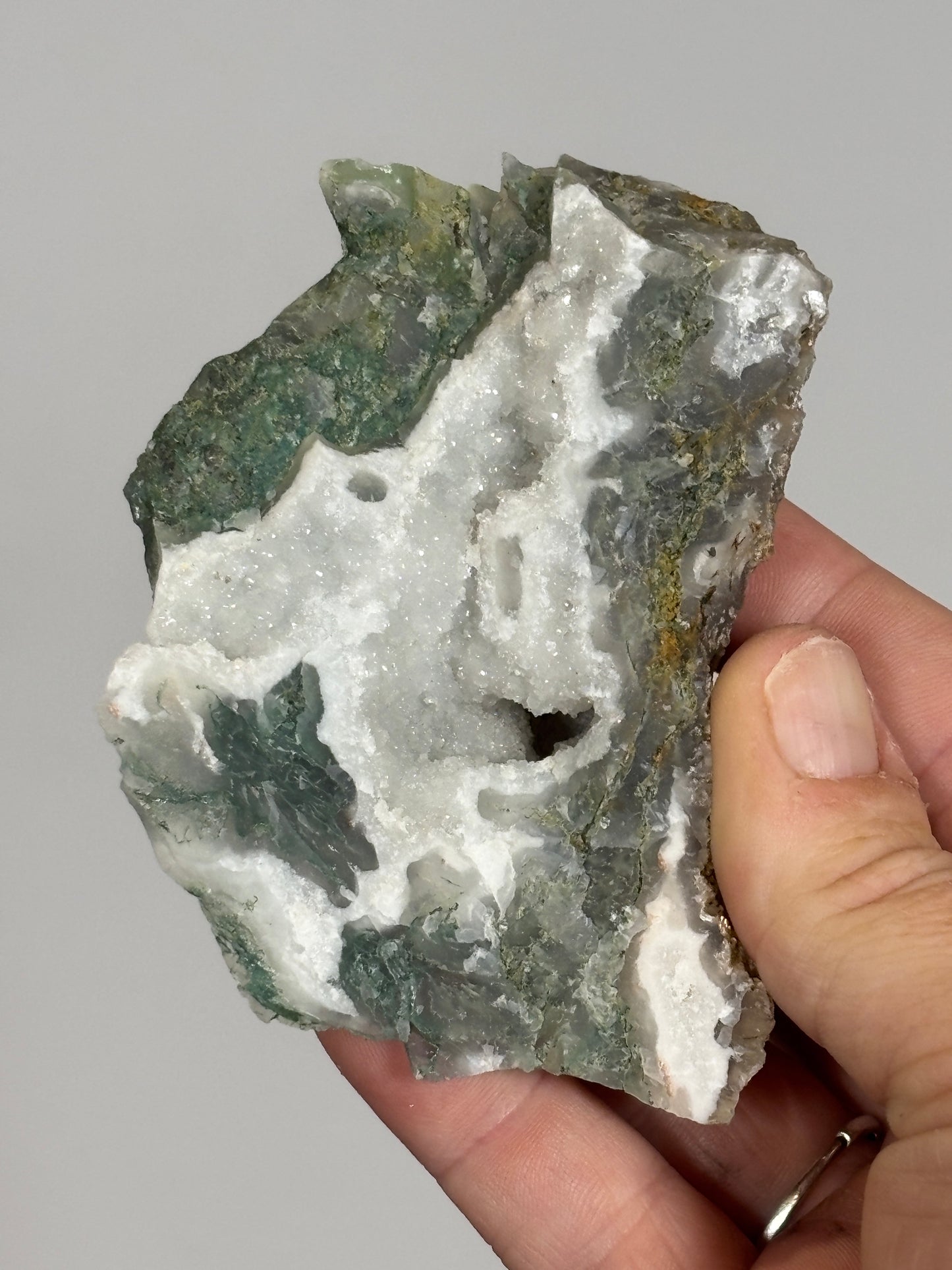 Raw Moss Agate chunks