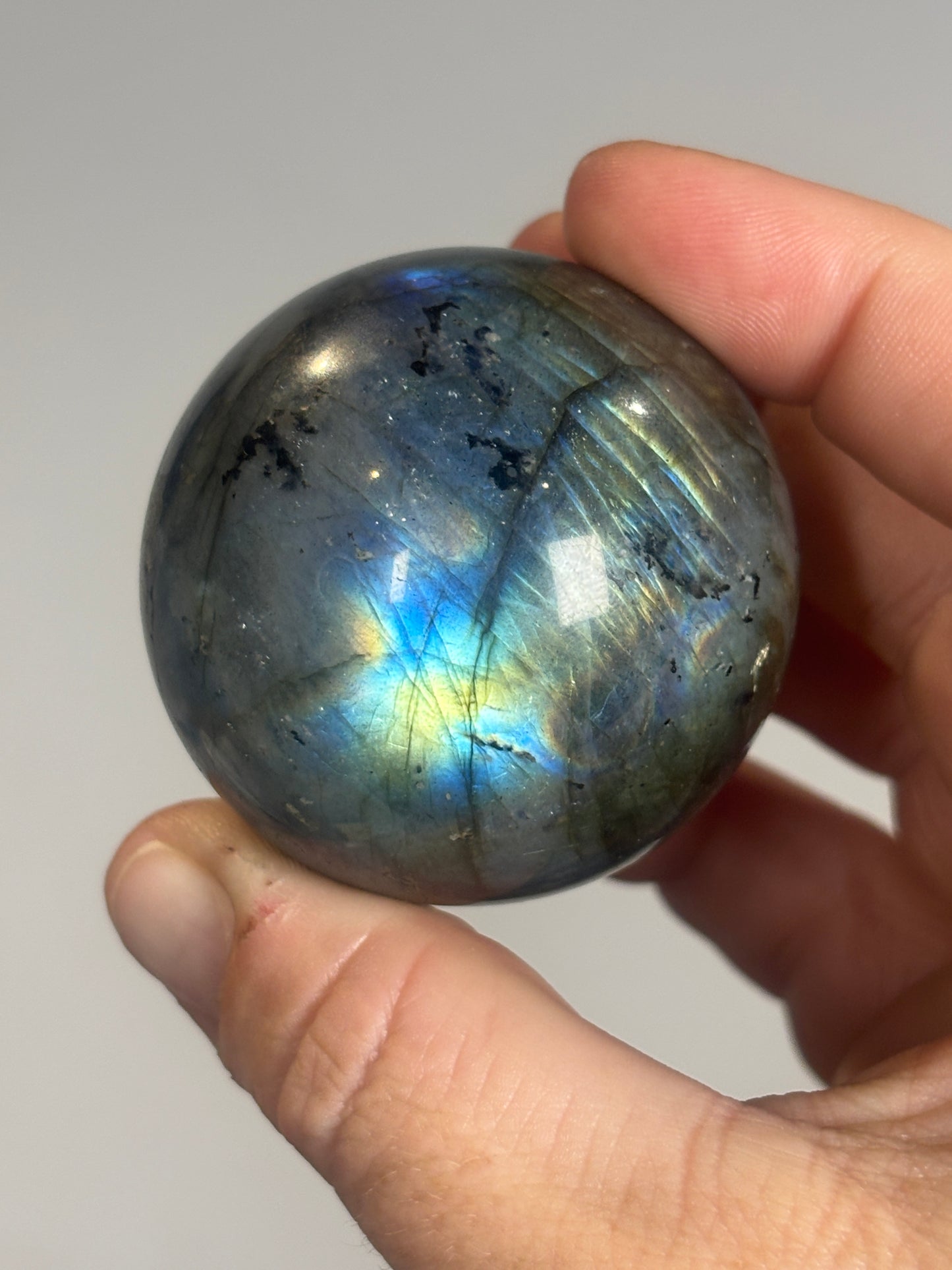 High quality Labradorite sphere
