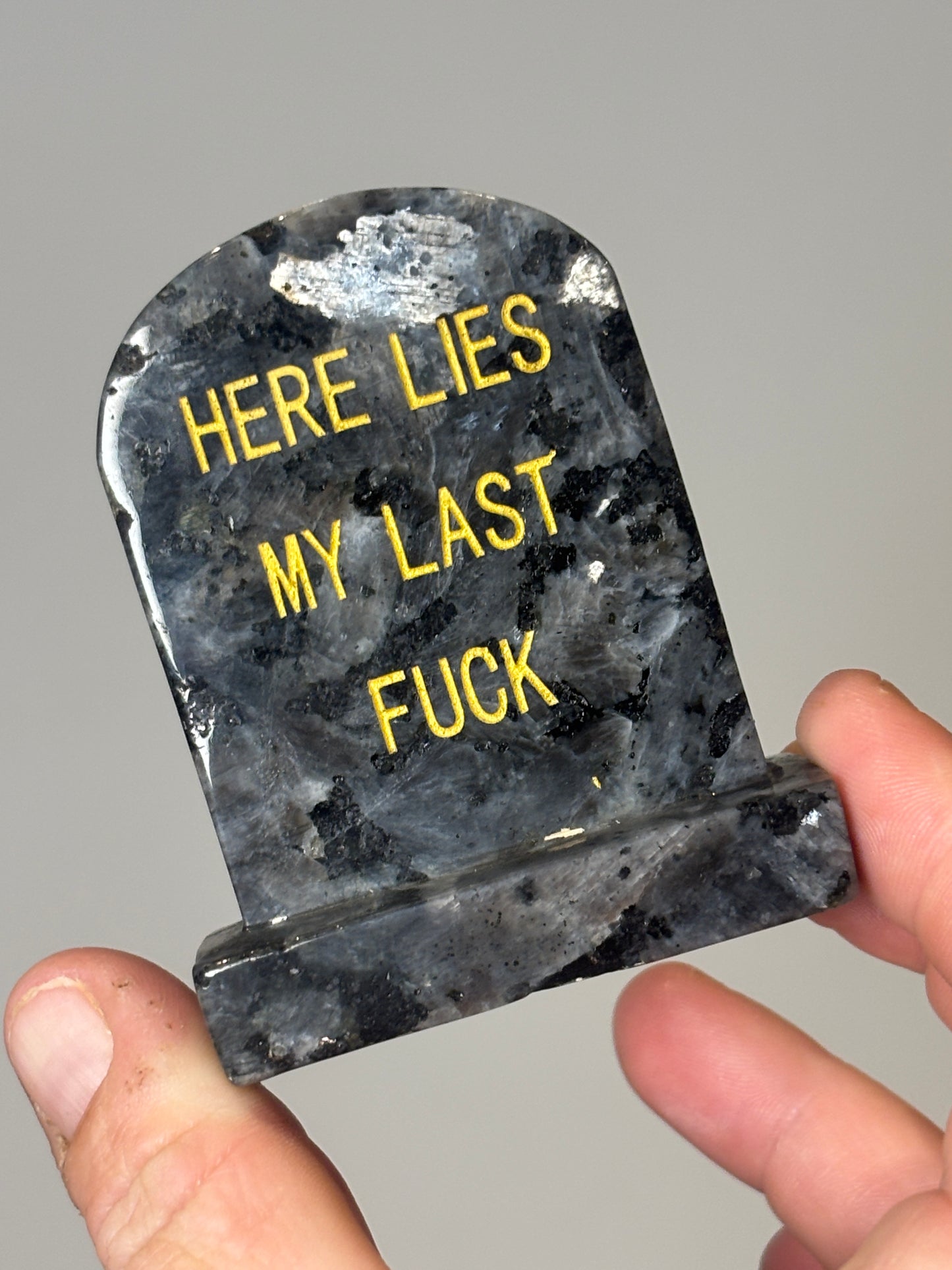 Last F*ck tombstone