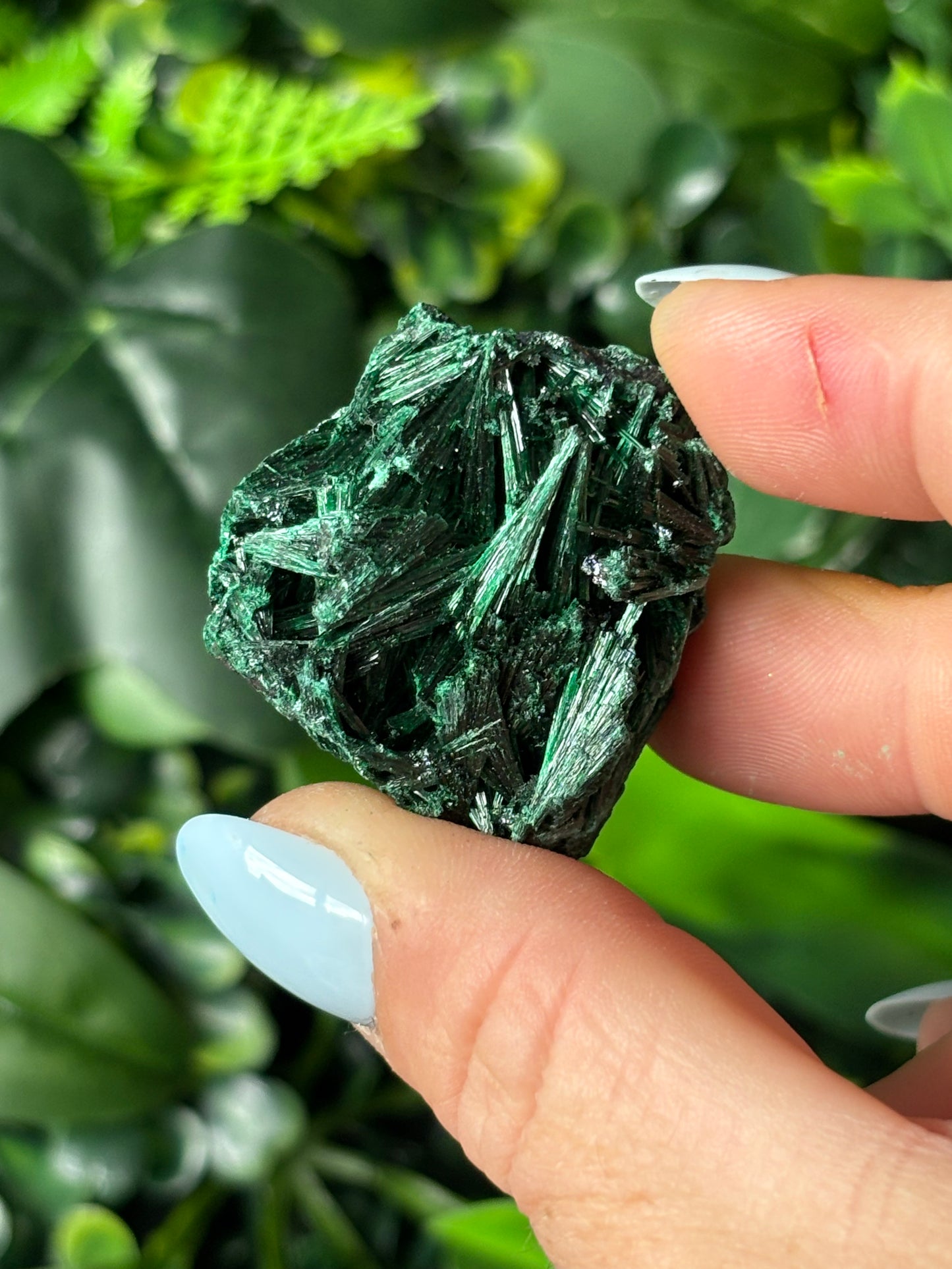 Fibrous Malachite
