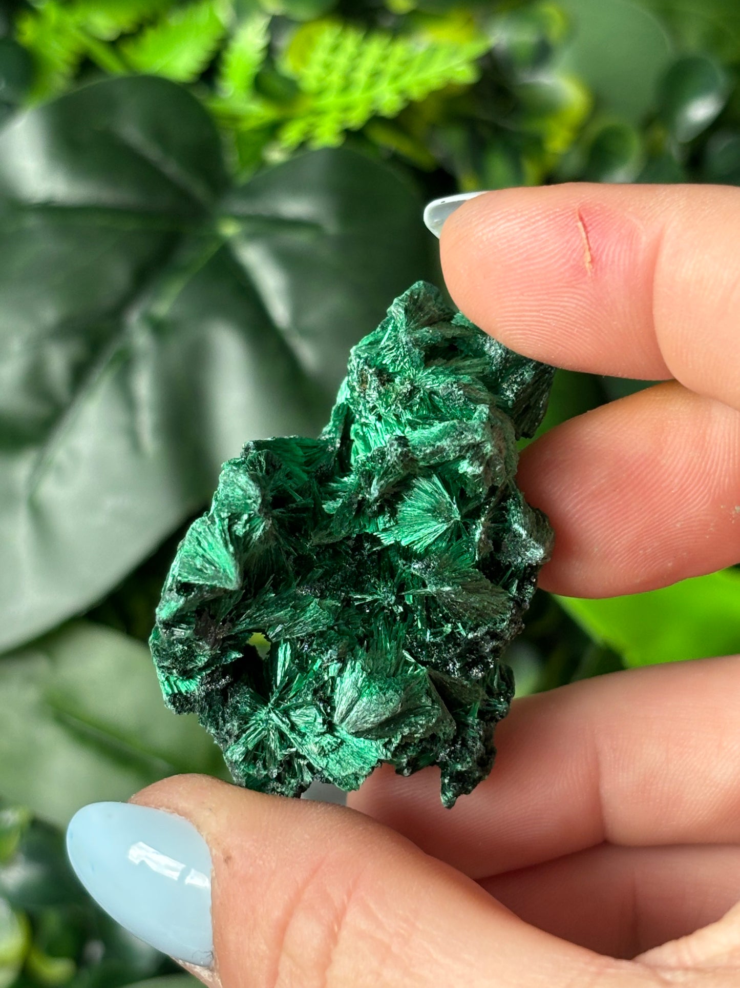 Fibrous Malachite