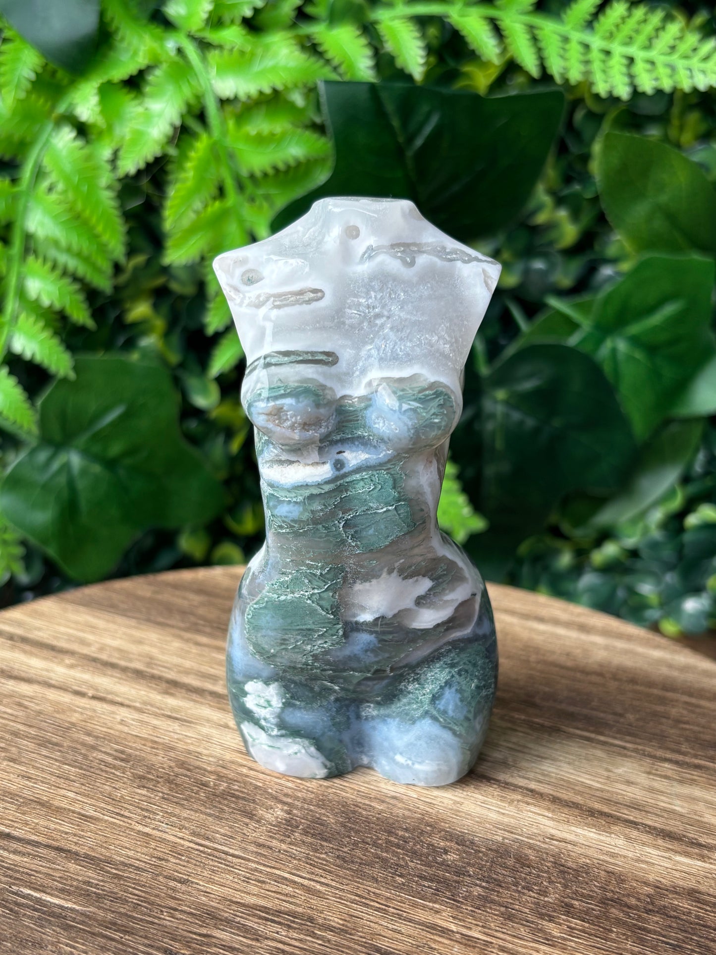 Moss Agate Goddess bodies