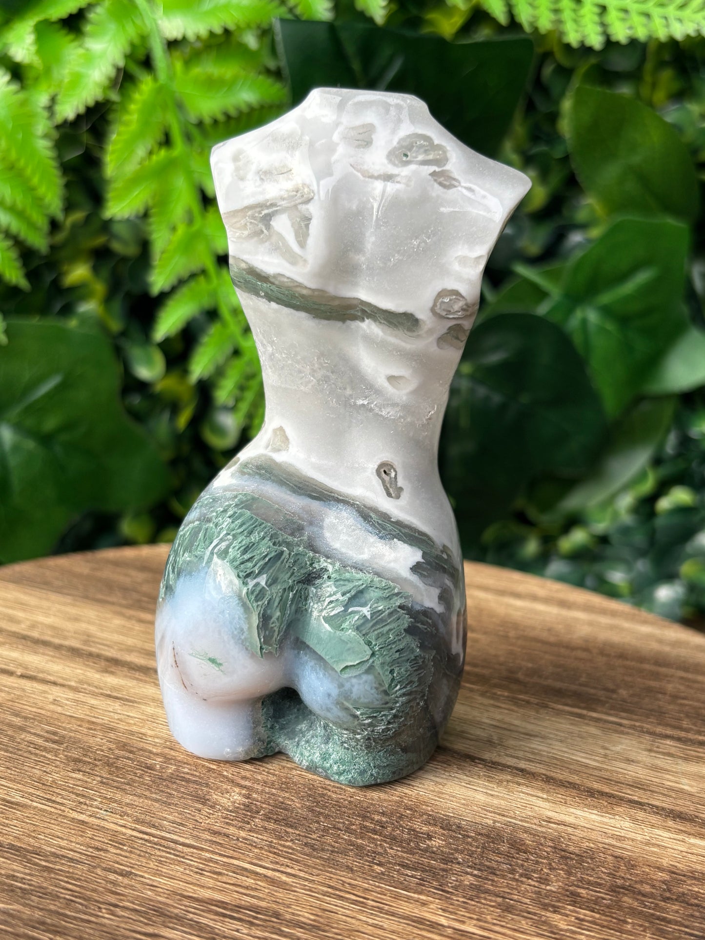 Moss Agate Goddess bodies