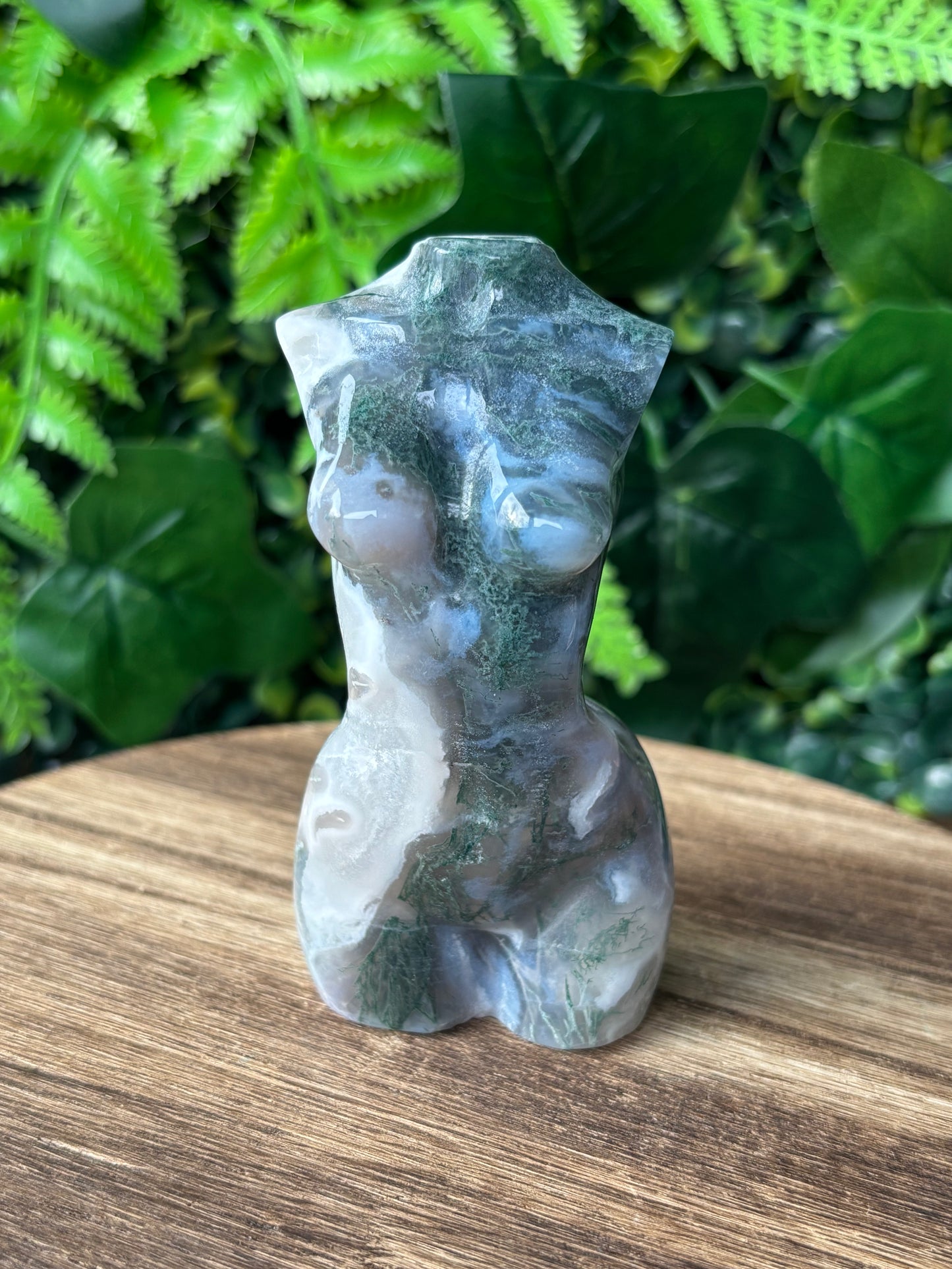 Moss Agate Goddess bodies