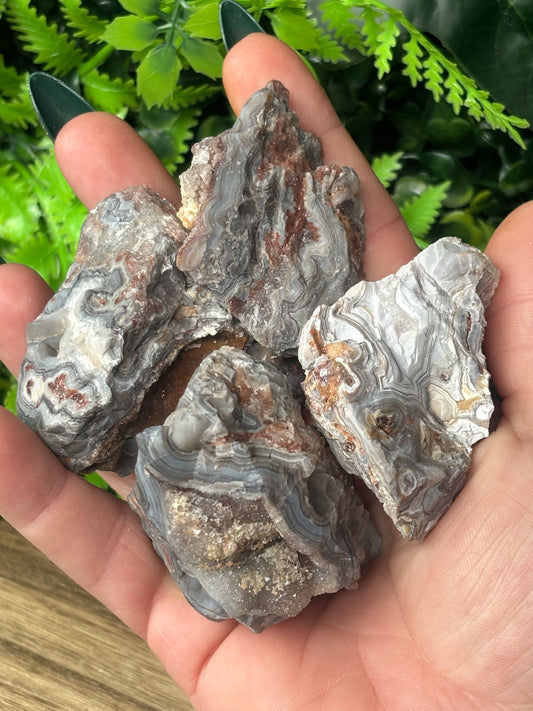 Raw stone chunks - various materials