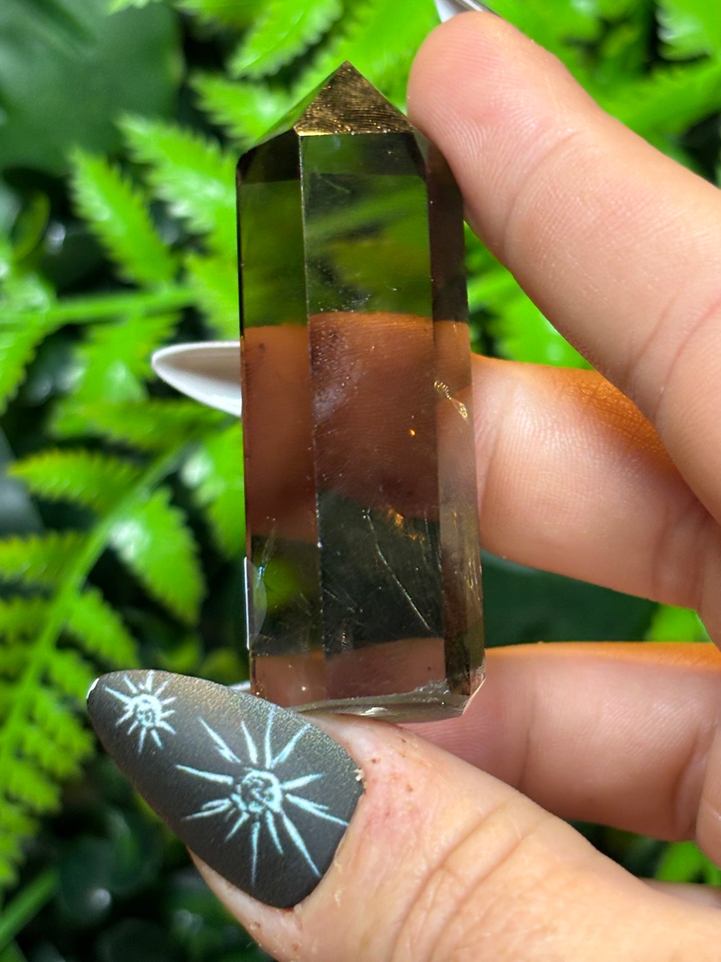 Smokey Quartz Tower - C