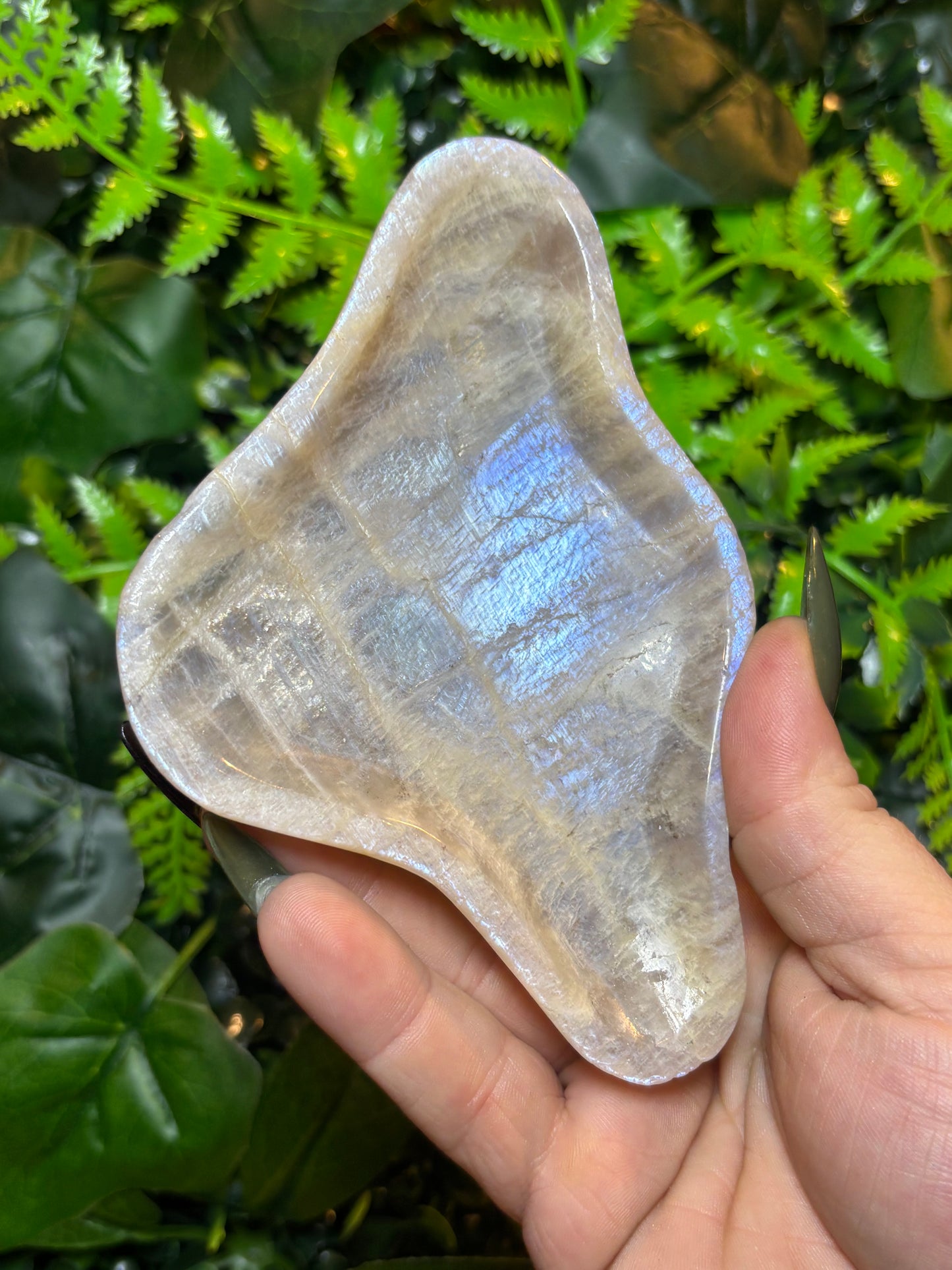 White Moonstone bowl