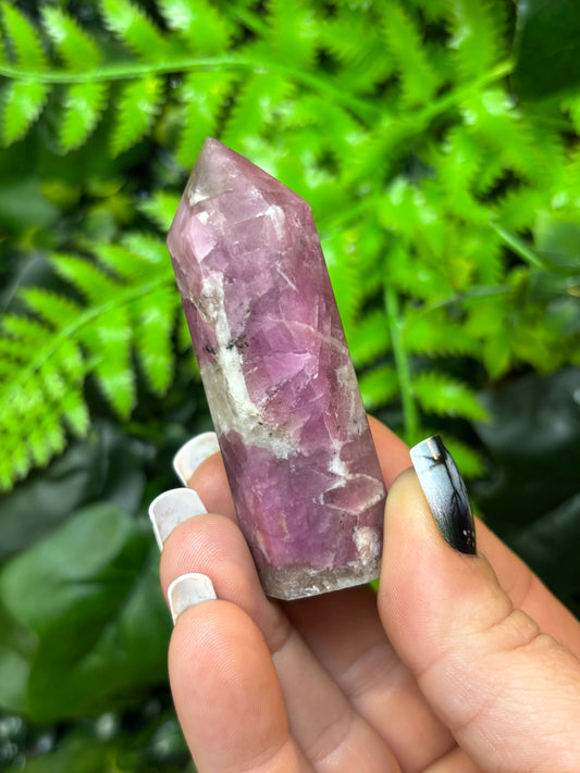 Pink Tourmaline towers