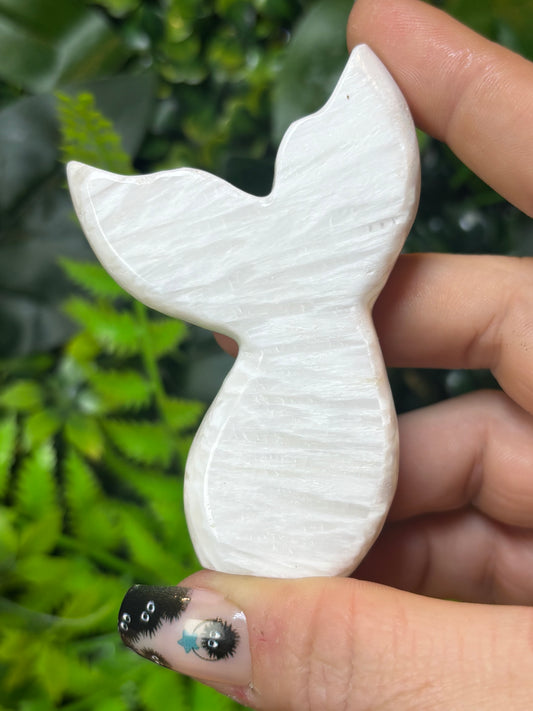 Scolecite Mermaid tail - A