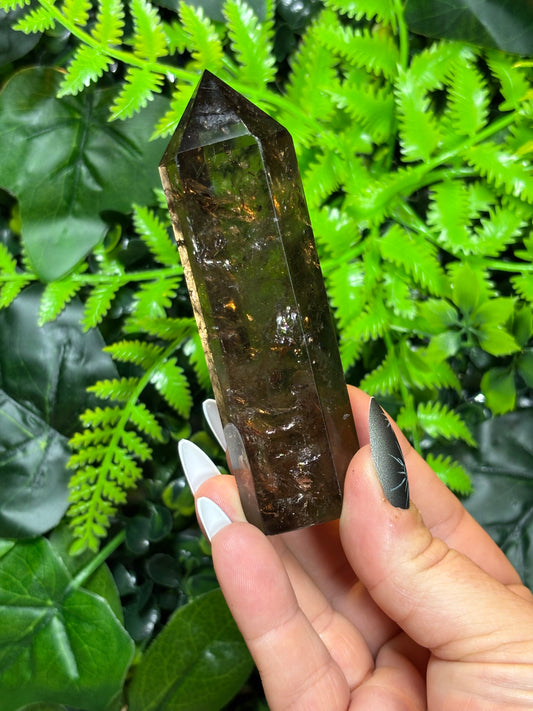 Smokey Quartz Tower - D