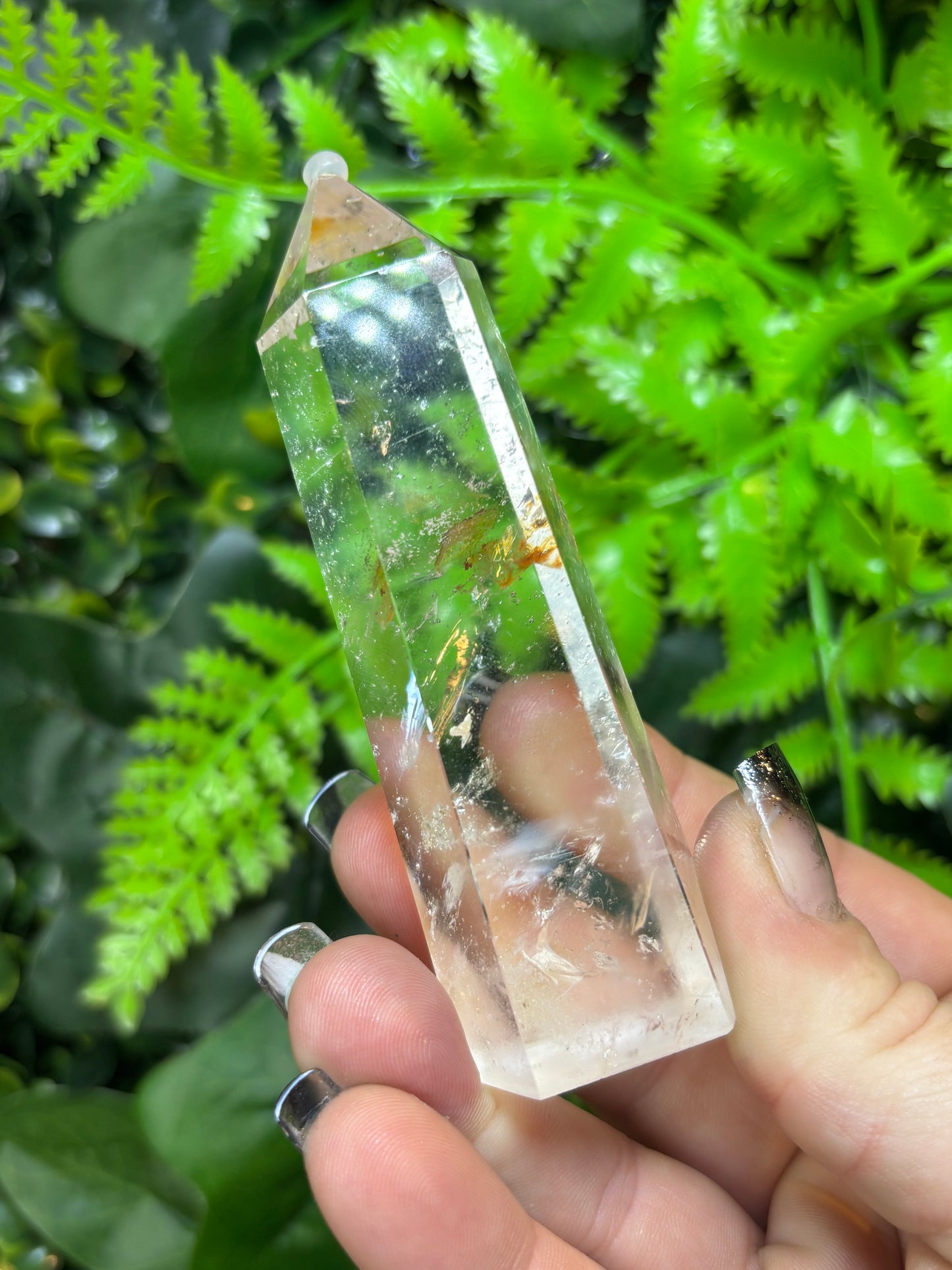 High quality Clear Quartz tower