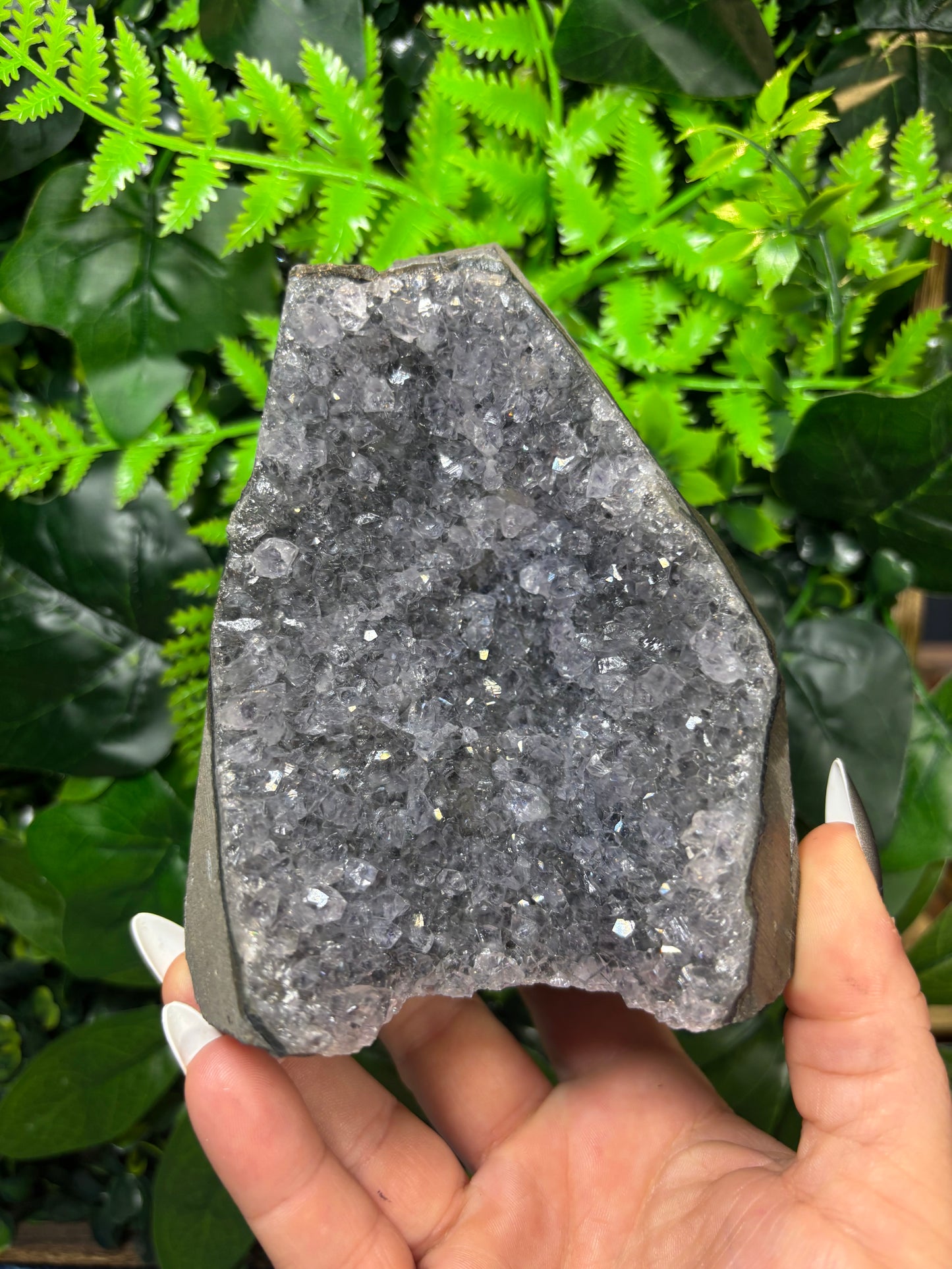 Smokey Amethyst Cut Base
