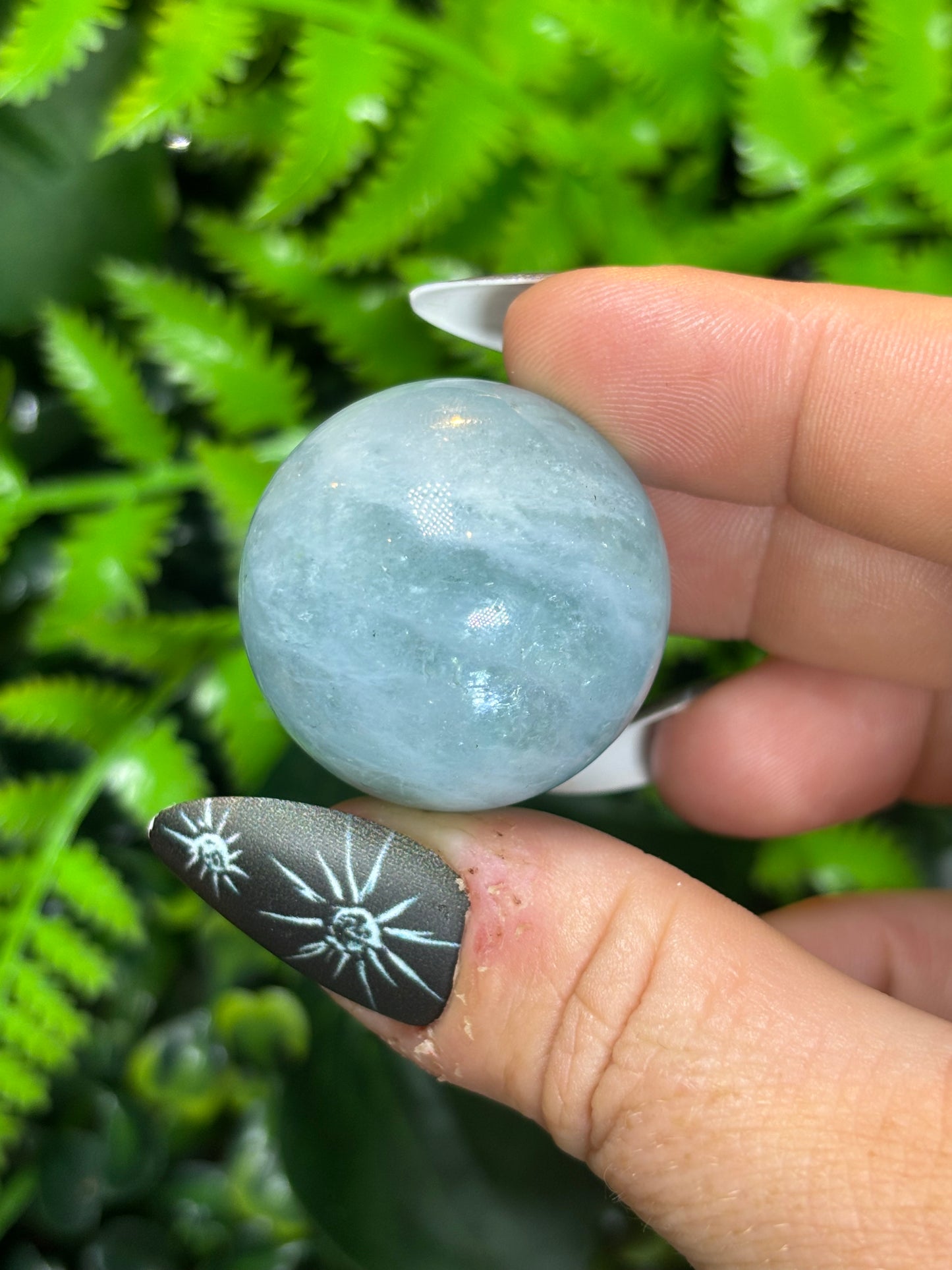 Aquamarine Sphere - 3cm