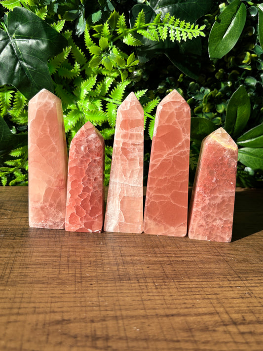 Rose Calcite towers