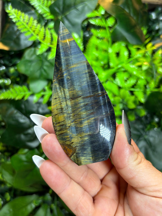 Blue Tiger’s Eye Shield