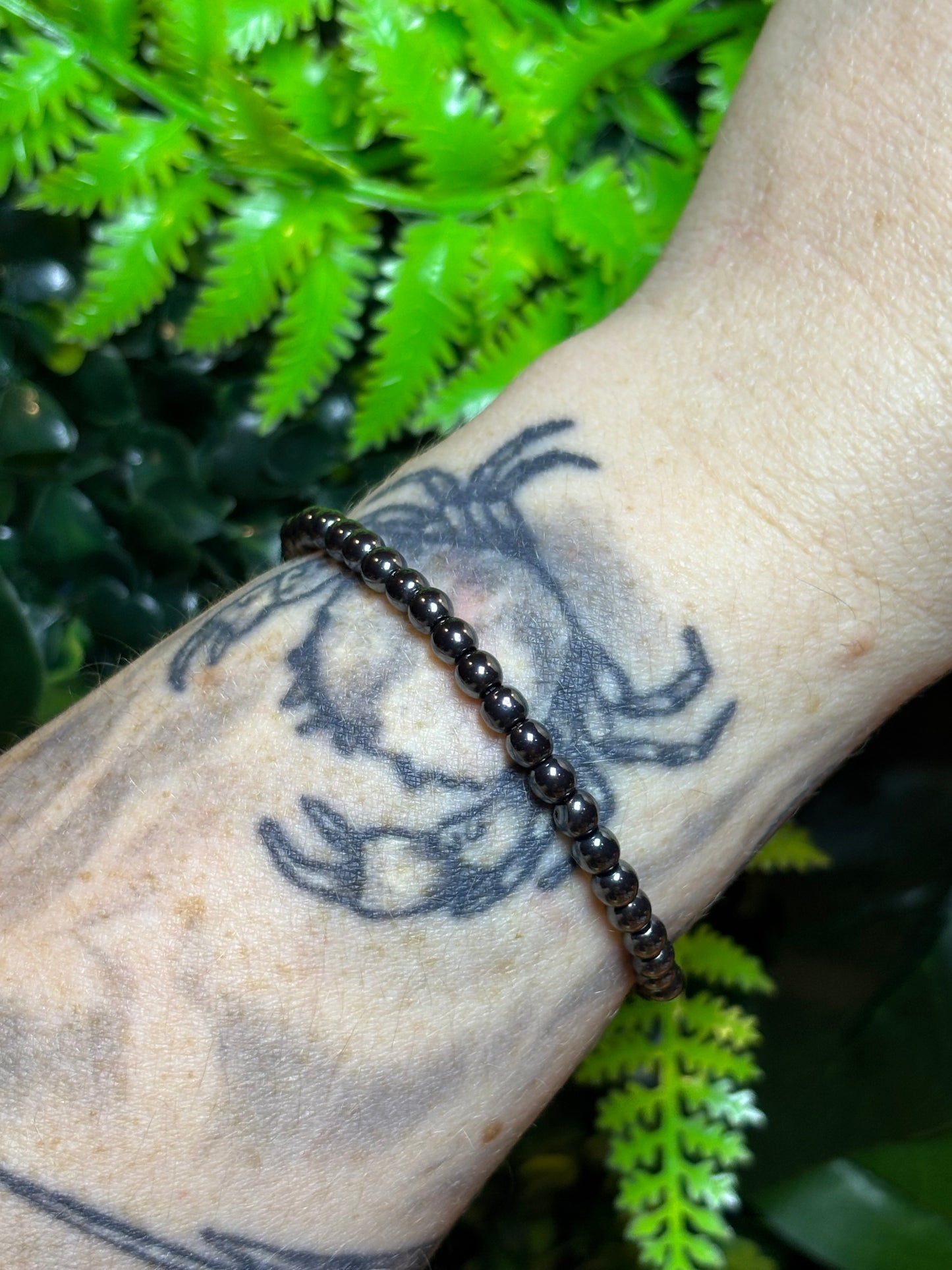 4mm beaded bracelets - elasticated - stackable - various