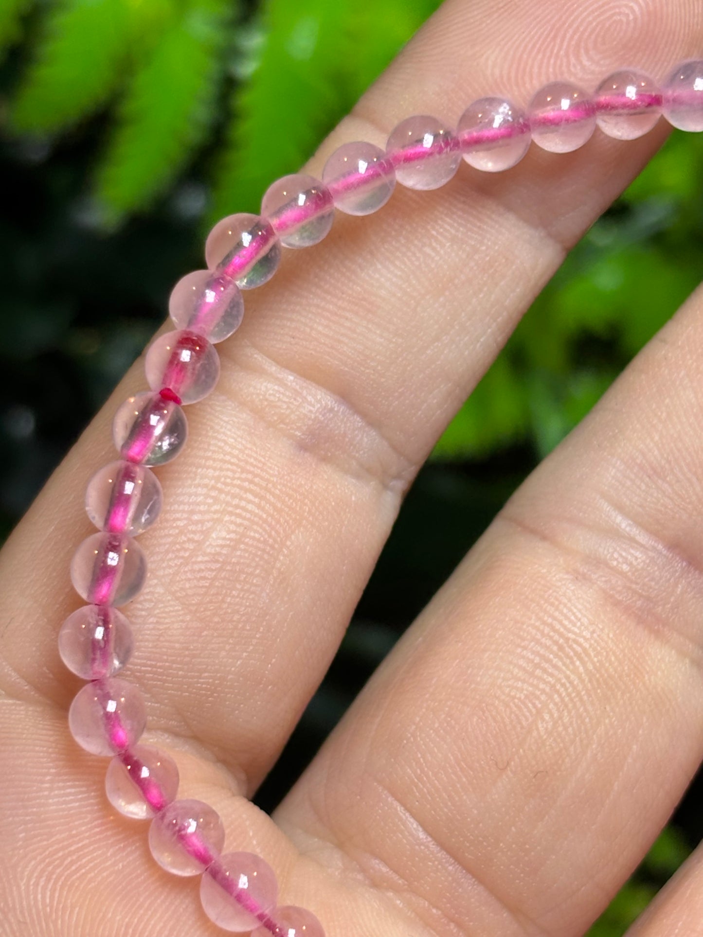 4mm beaded bracelets - elasticated - stackable - various