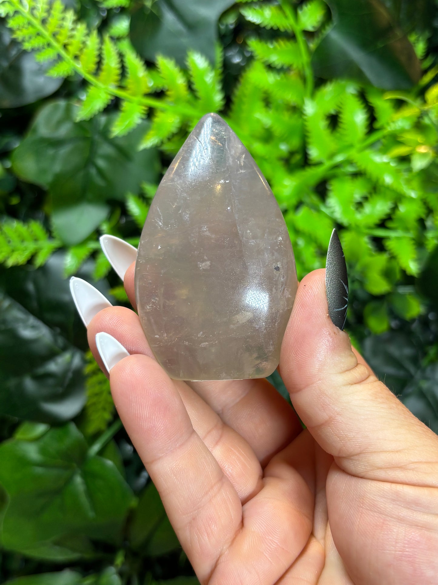 Blue Rose Quartz Shield