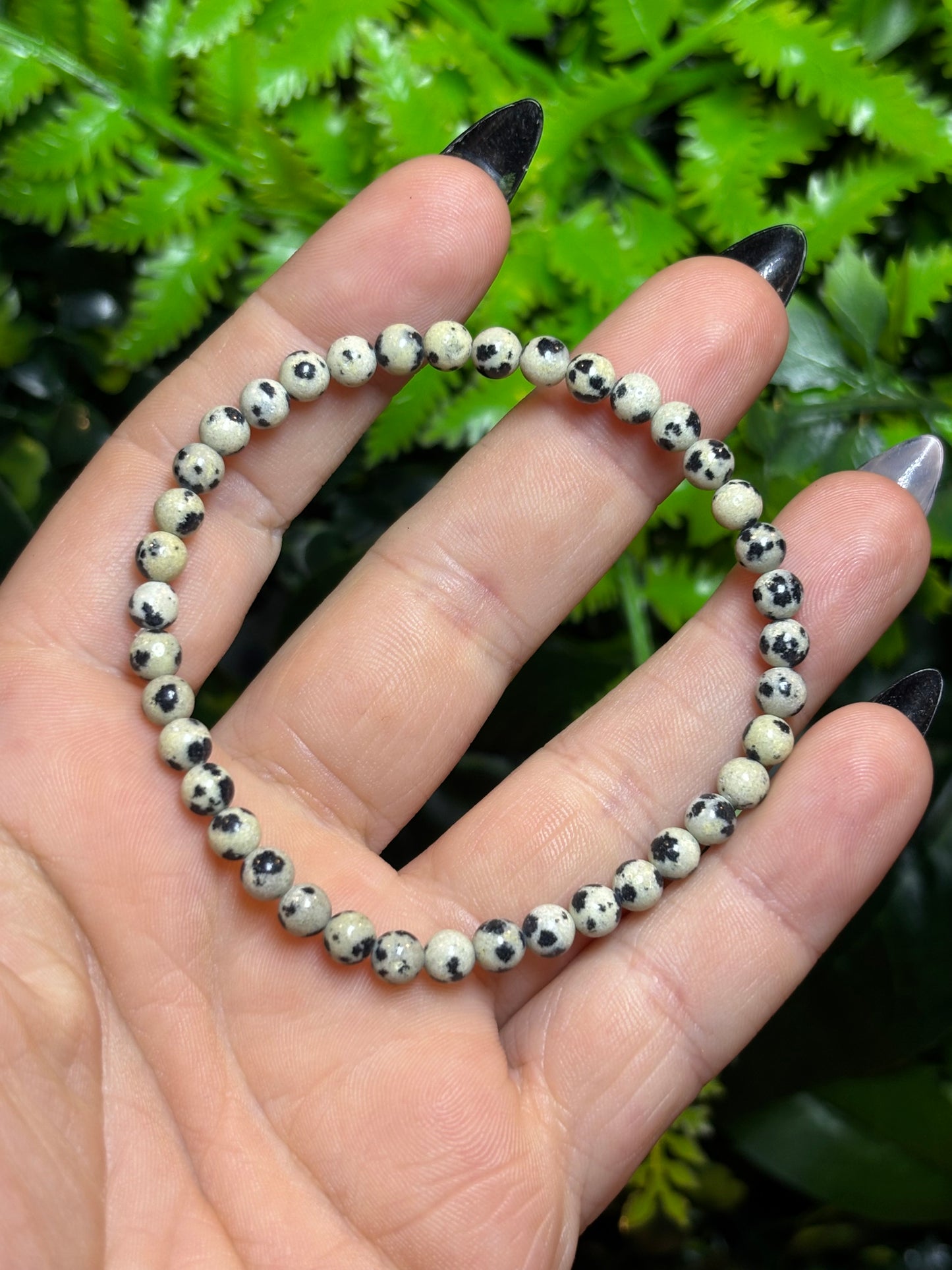 4mm beaded bracelets - elasticated - stackable - various