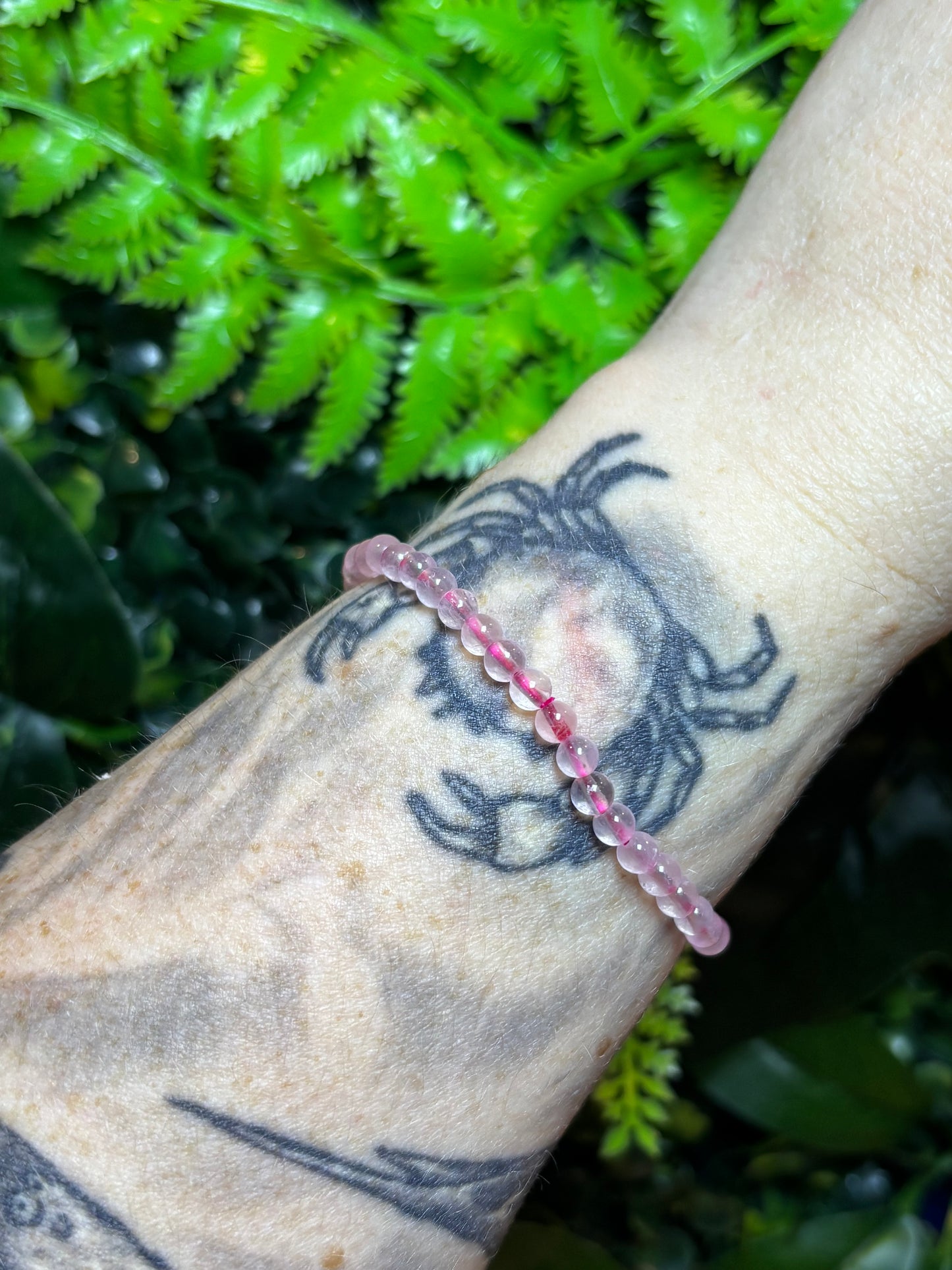 4mm beaded bracelets - elasticated - stackable - various