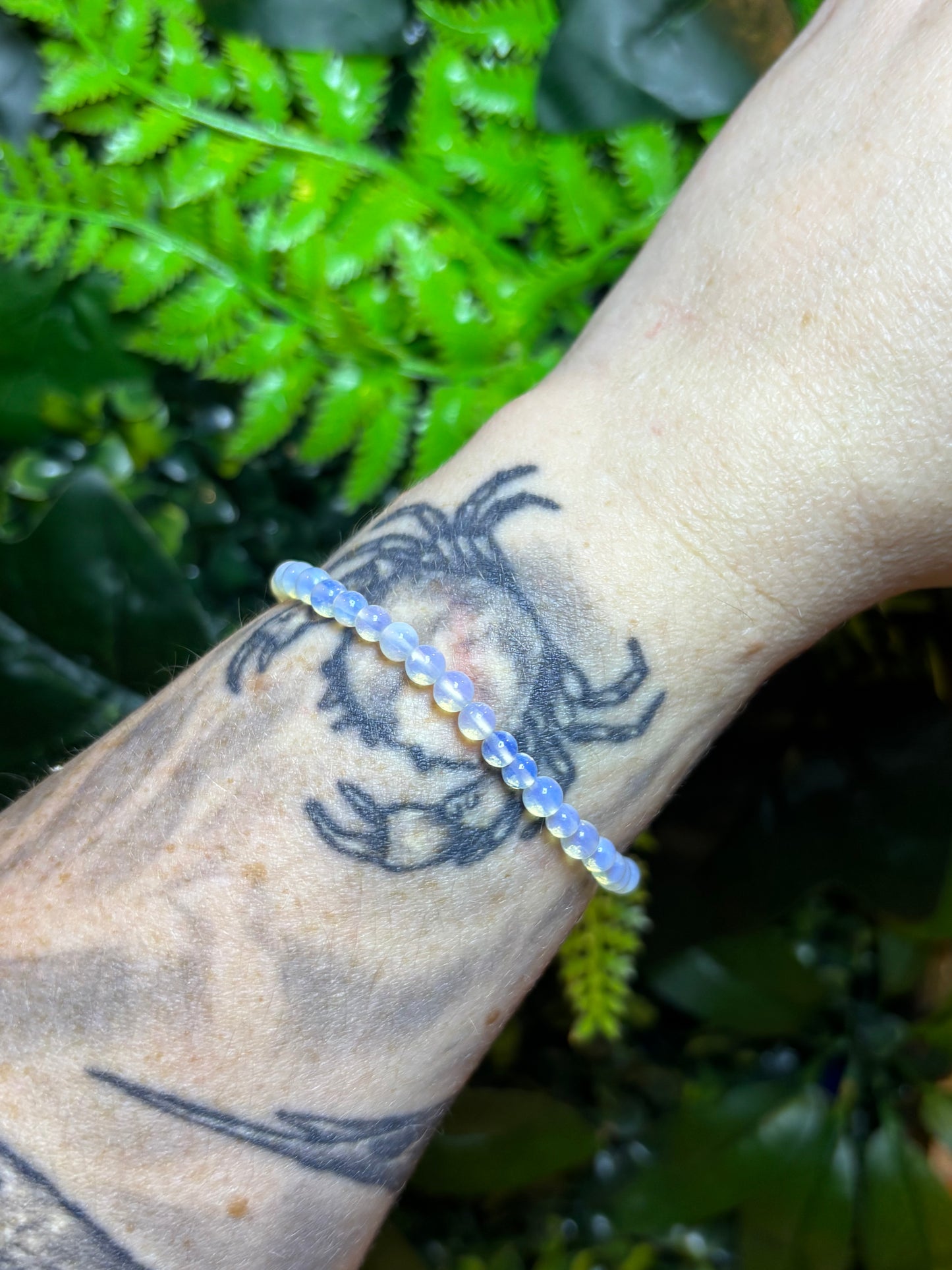 4mm beaded bracelets - elasticated - stackable - various