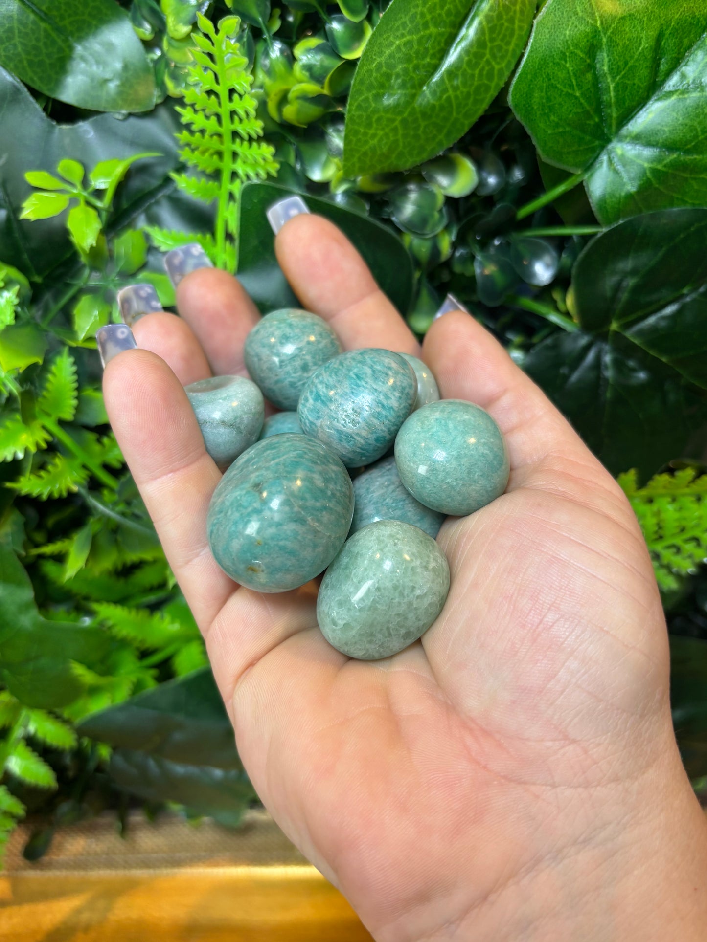 Amazonite tumblestone