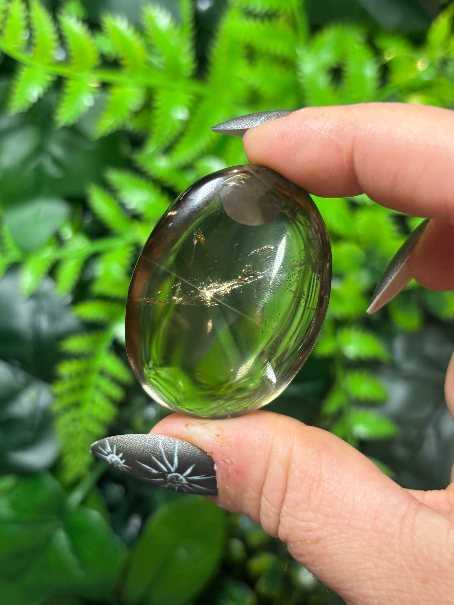 Smokey Quartz Palm
