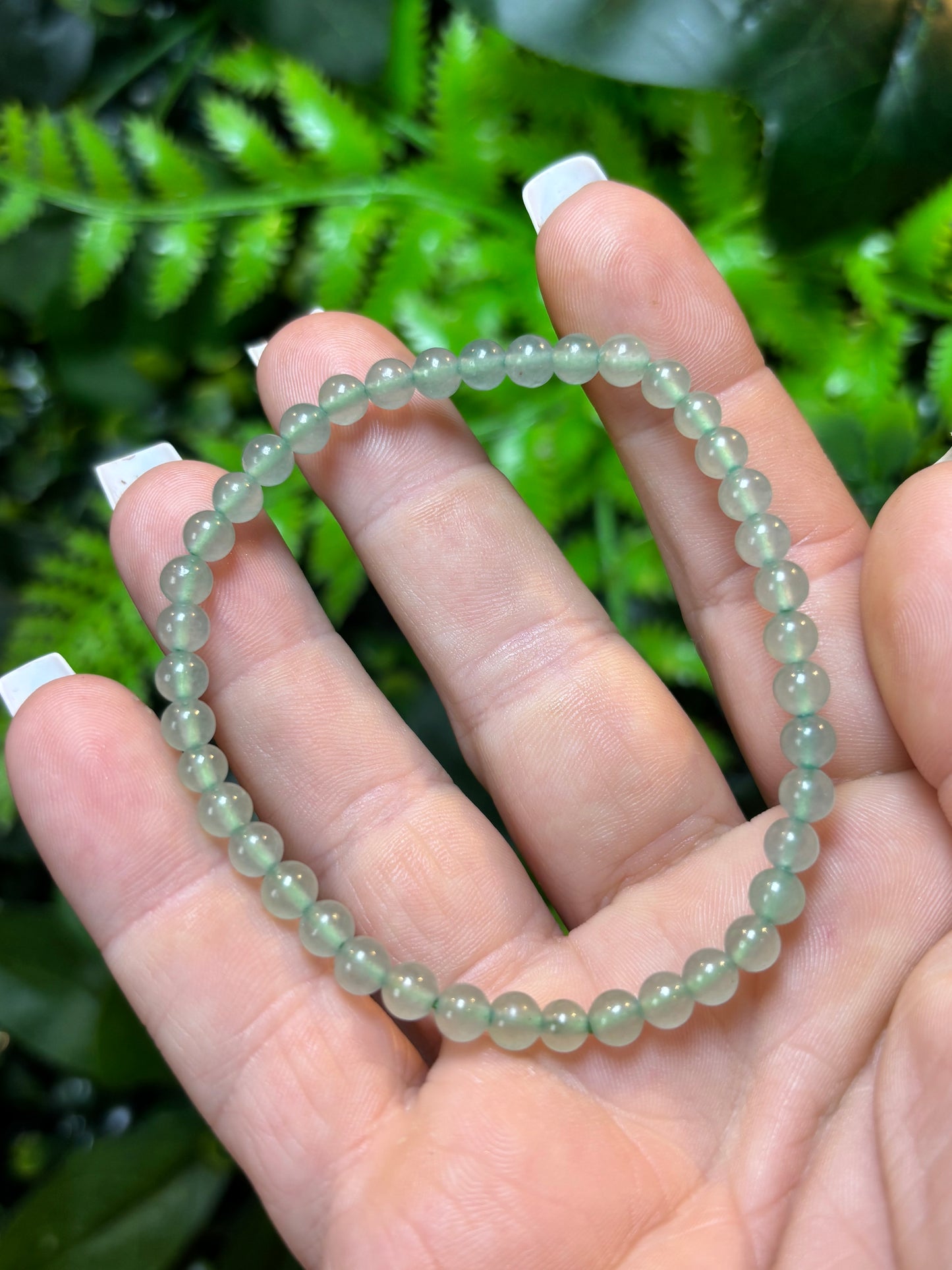 Green Aventurine beaded bracelet - 4mm