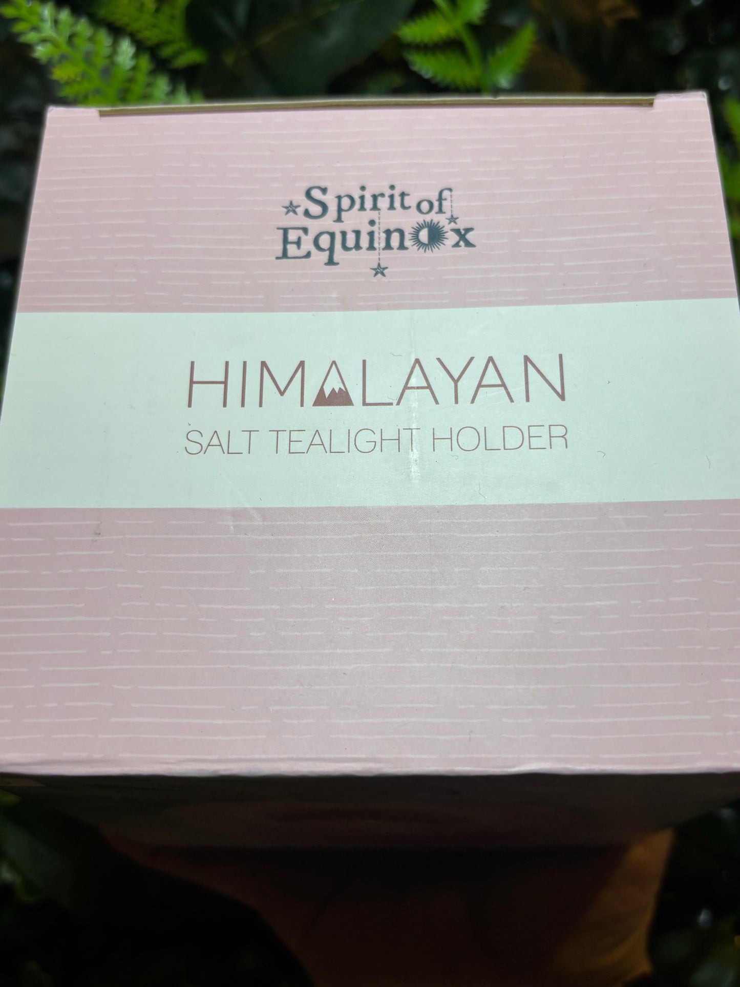 Himalayan Salt tea light holder