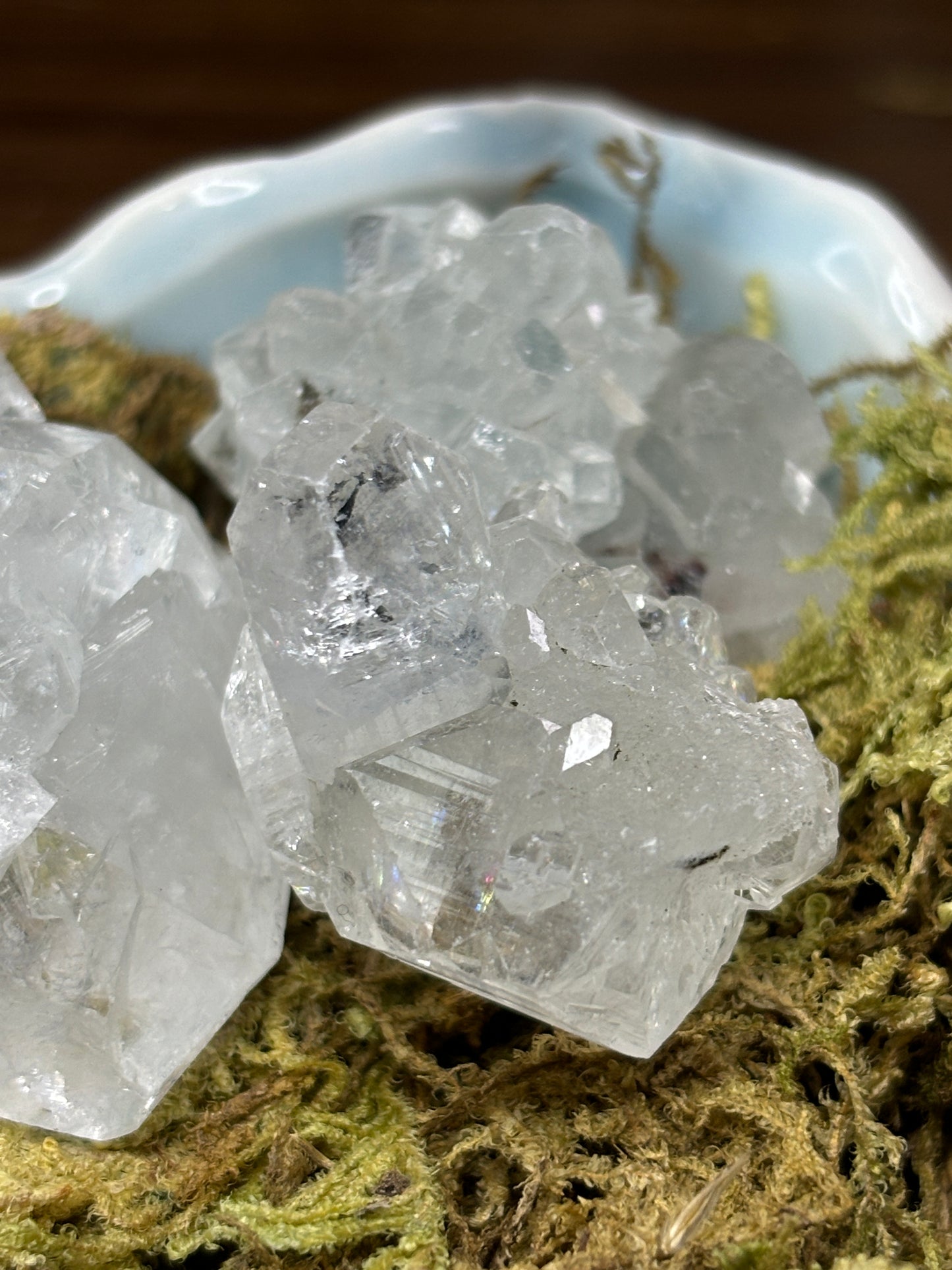 Mini apophyllite cluster