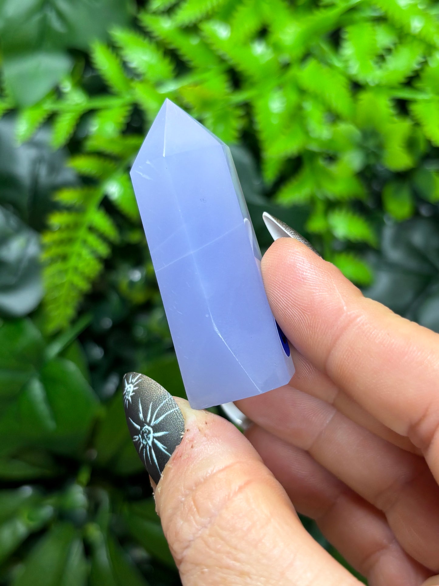 Blue Chalcedony Tower