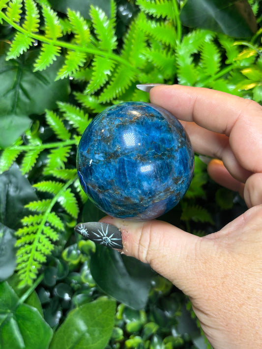 Blue Apatite Sphere - 5cm