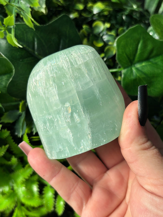 Pistachio Calcite freeforms