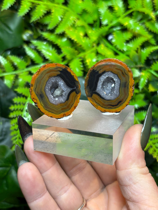 Zhanguo Agate pair - B