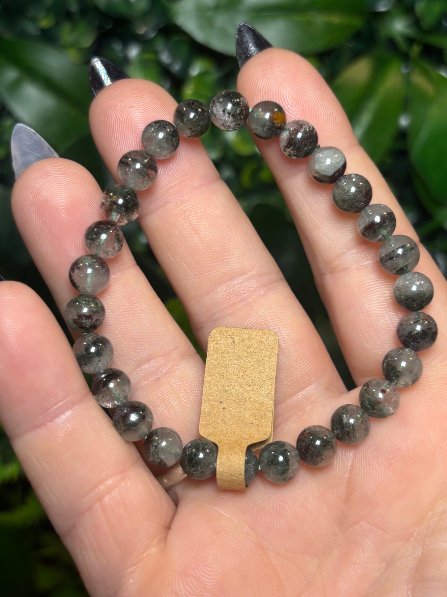 Garden Quartz beaded bracelet - 6mm