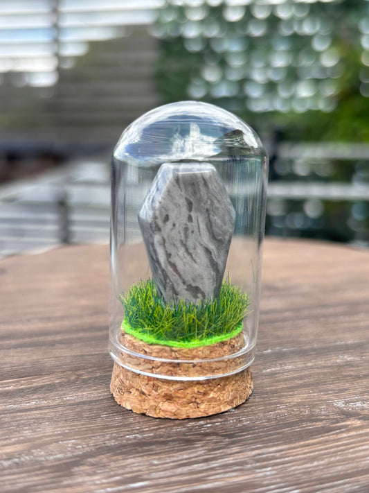 Mini grave terrarium