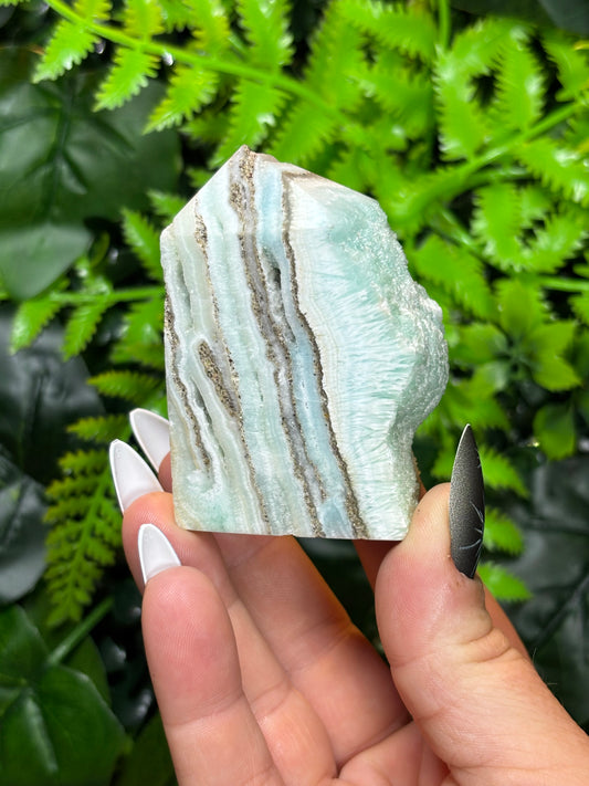 Blue Aragonite Tower