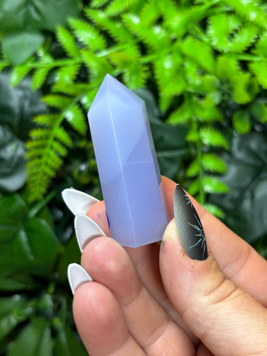 Blue Chalcedony Tower