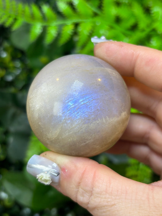 White Moonstone sphere