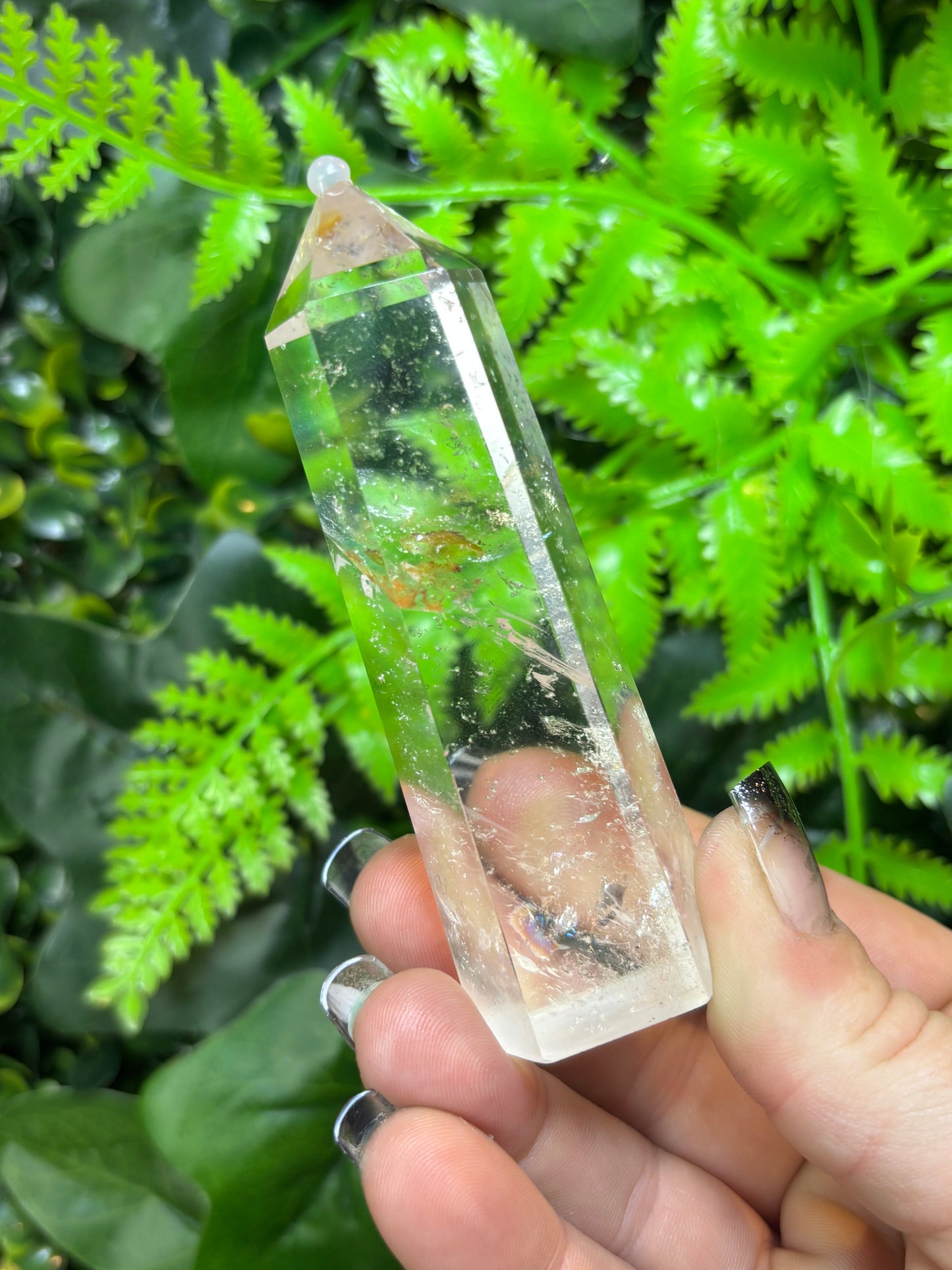 High quality Clear Quartz tower