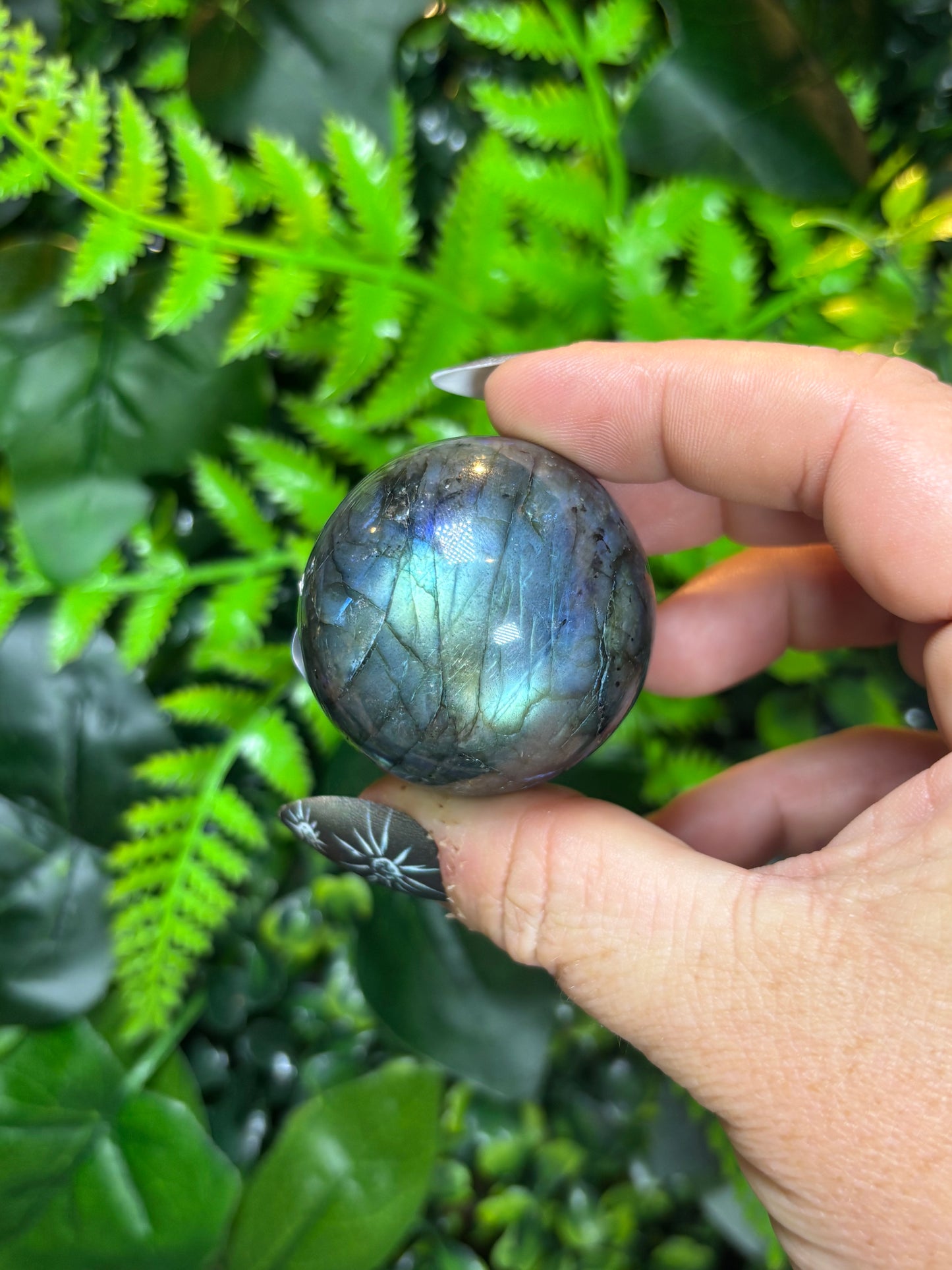 Labradorite Sphere - 4cm