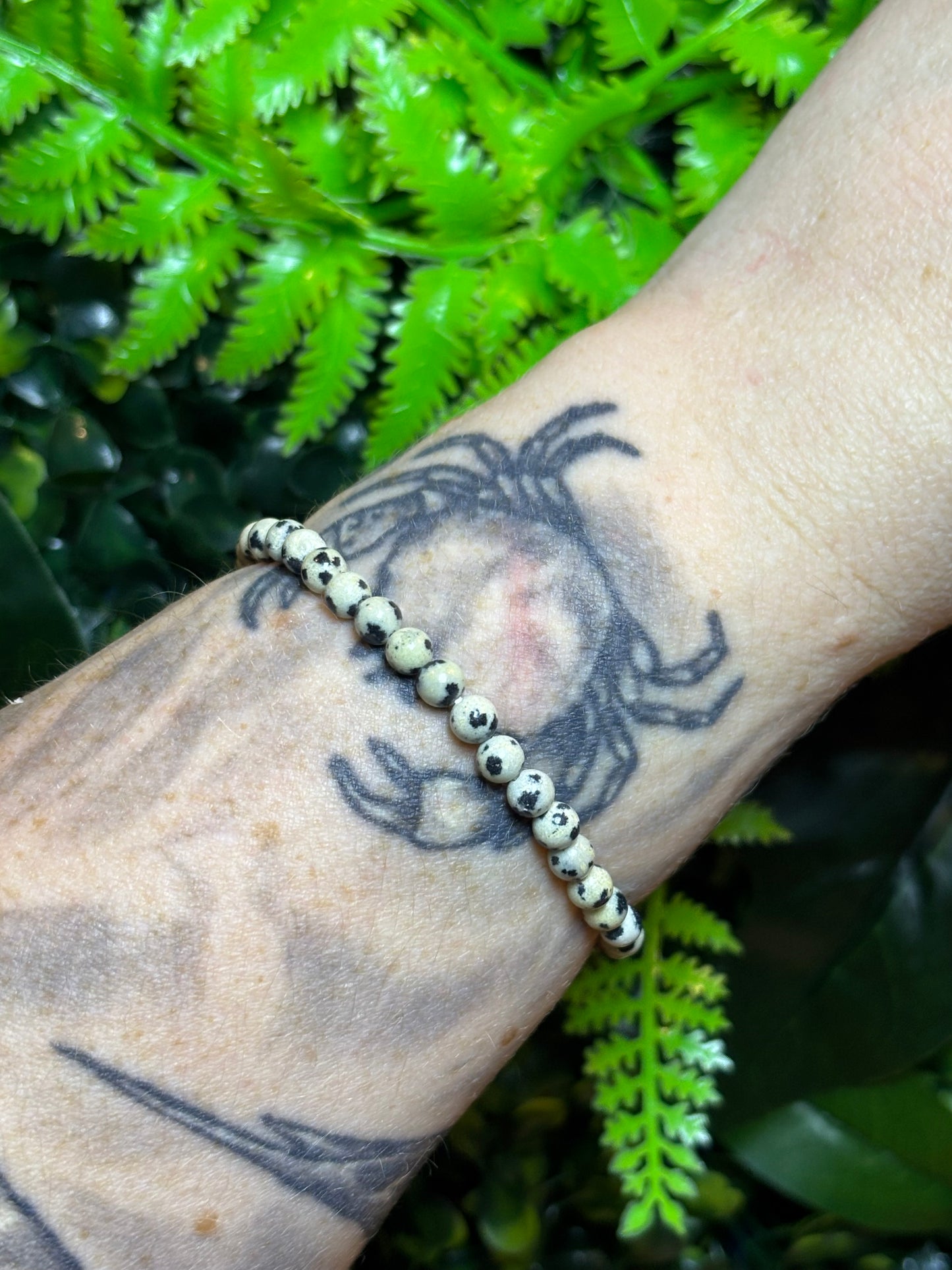 4mm beaded bracelets - elasticated - stackable - various