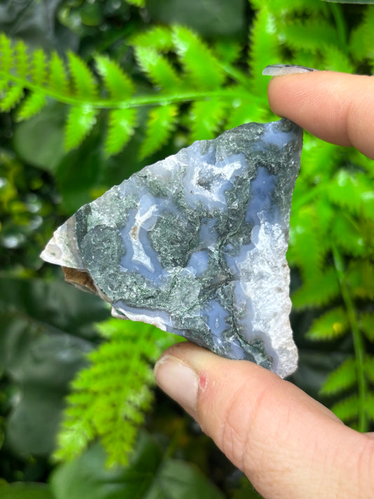 Raw Moss Agate