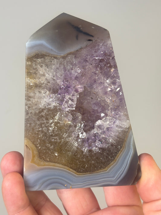 Amethyst X agate towers - various